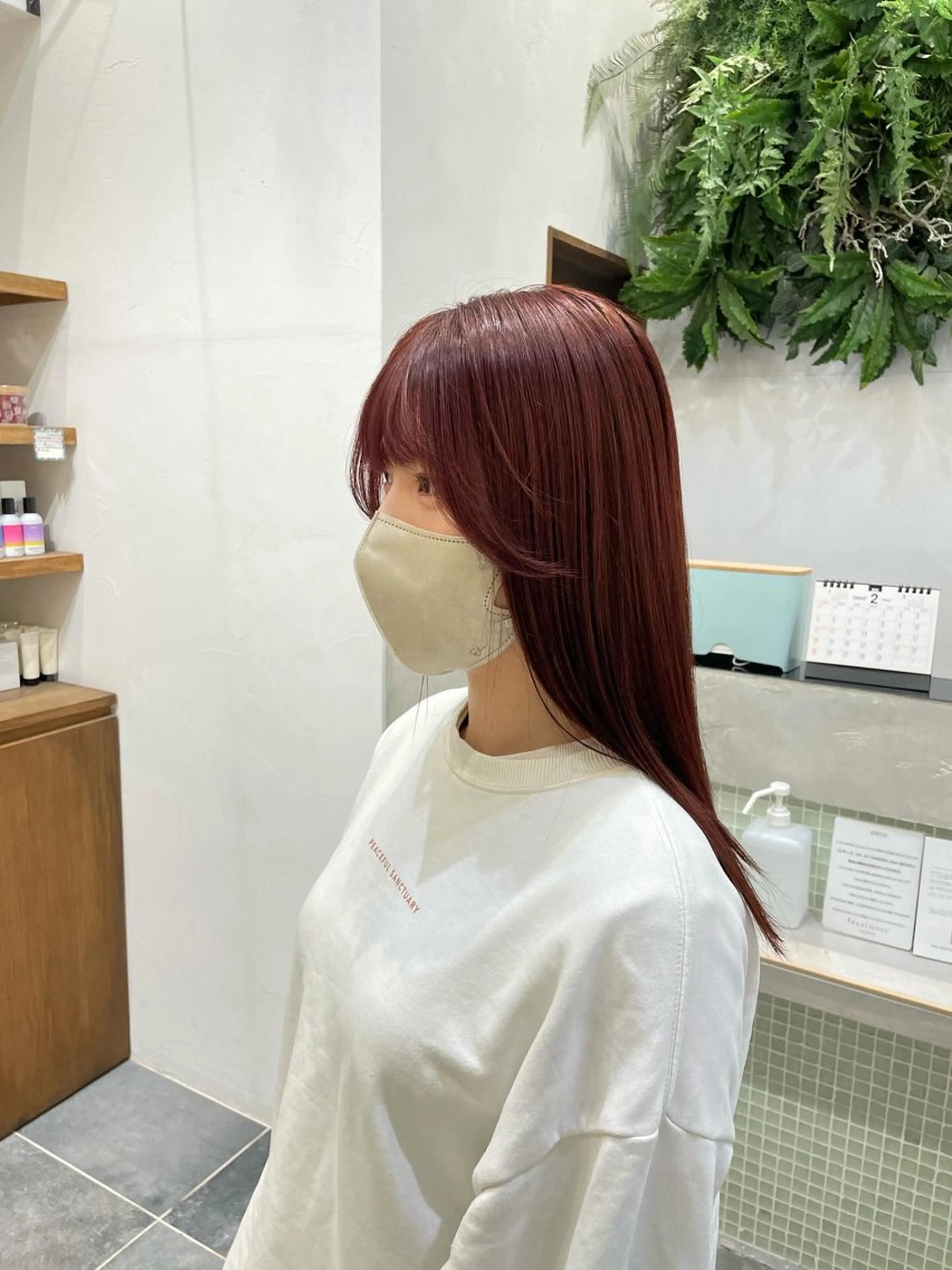 カラー ピンクカラー 似合わせ♡レイヤー/ 暖色艶カラー/moeのヘアスタイル