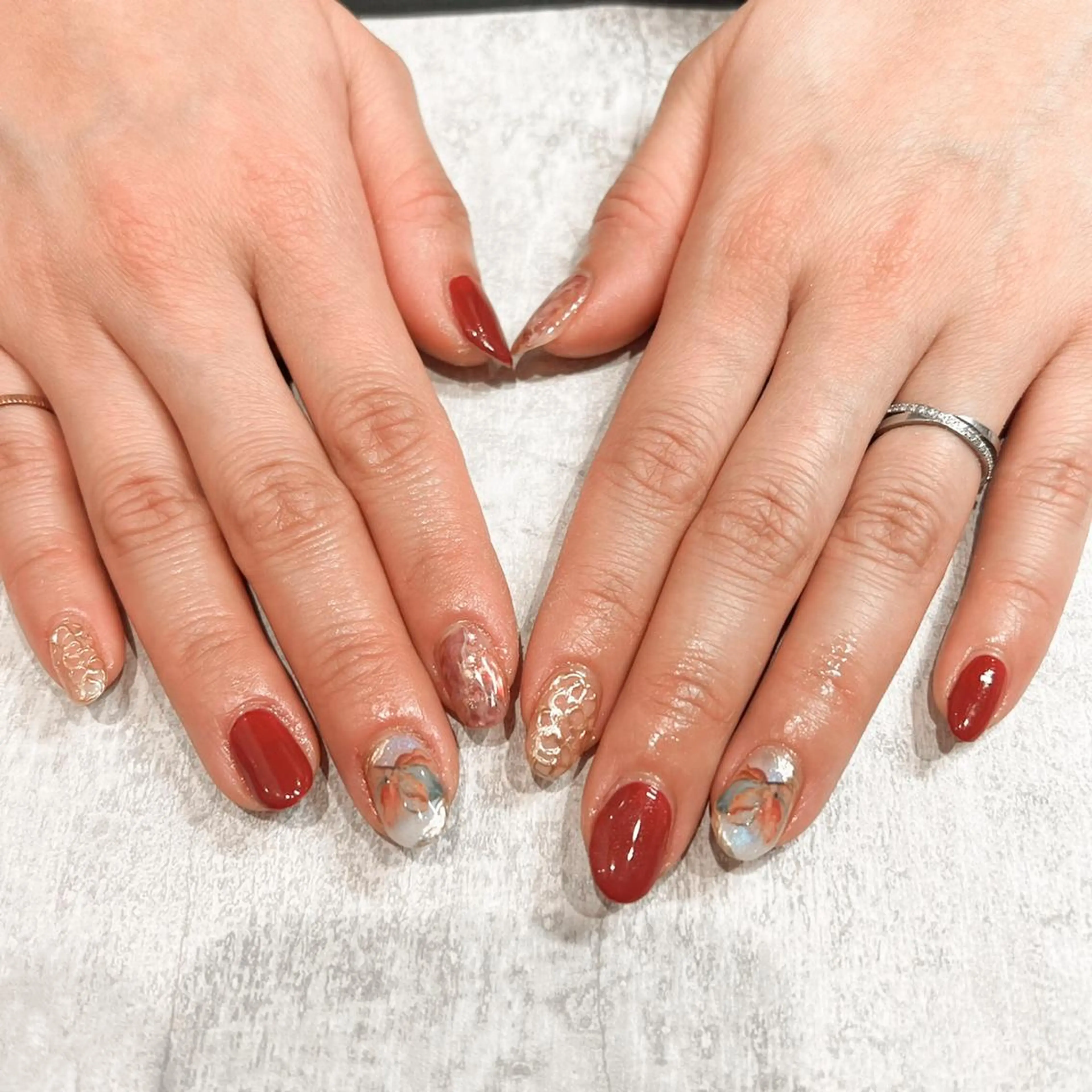 ネイル NAIL Salon IP所属・長谷川 奈緒美のネイルデザイン