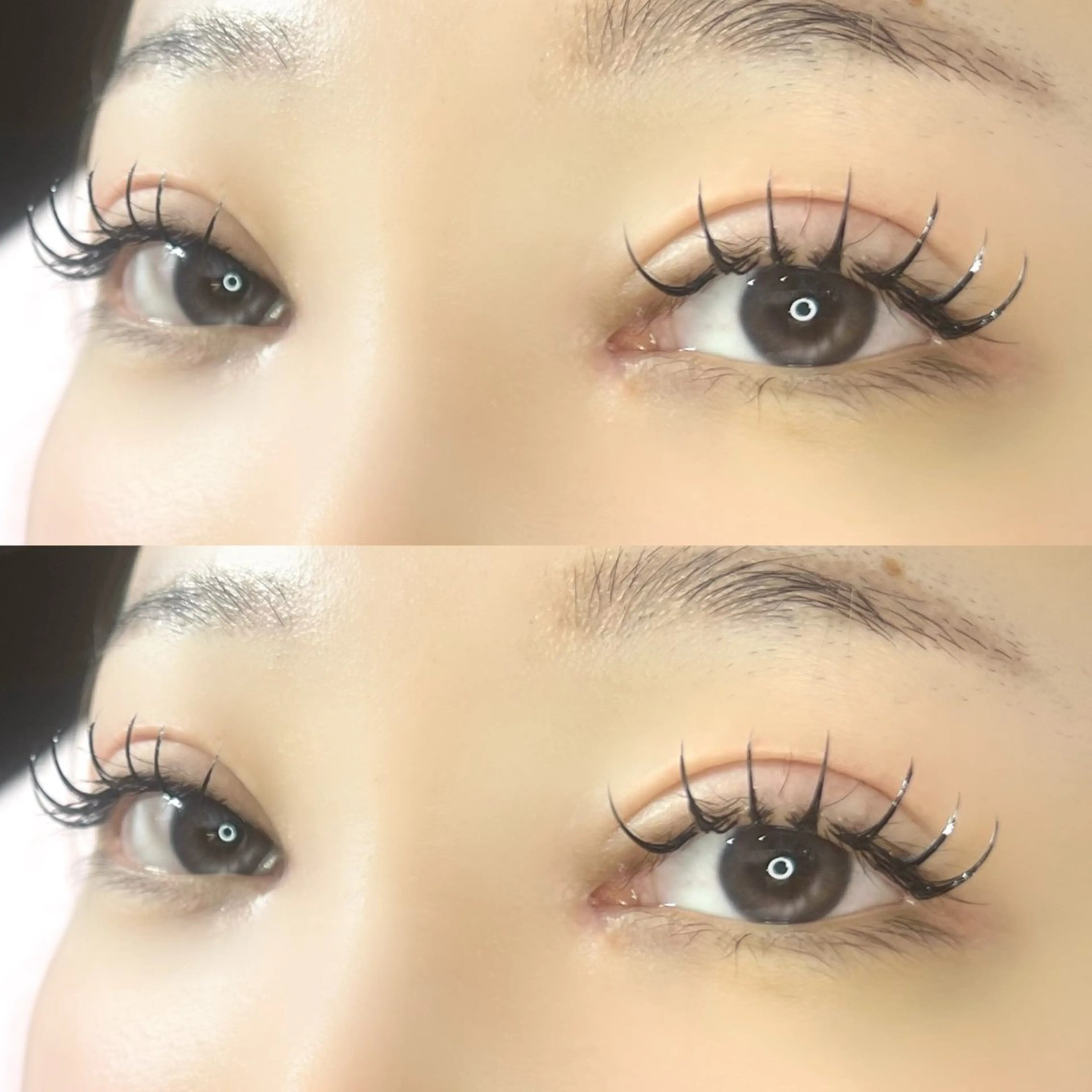 ⛄️冬季限定⛄️《L.LC.LDカールから選べる‼️》フラットラッシュ120本➕コーティング込[オフあり]の写真