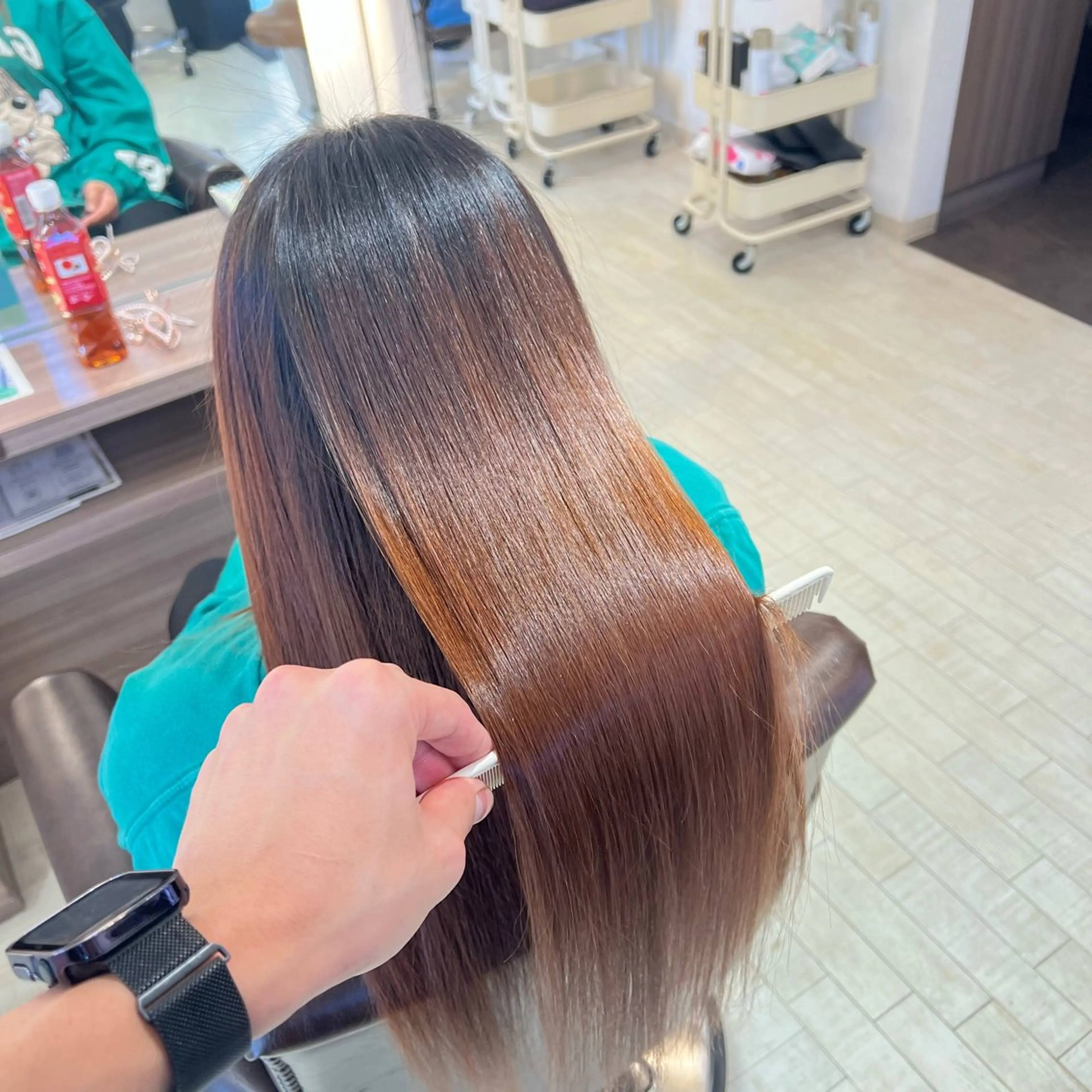 ロング カラー SE ITAのヘアスタイル