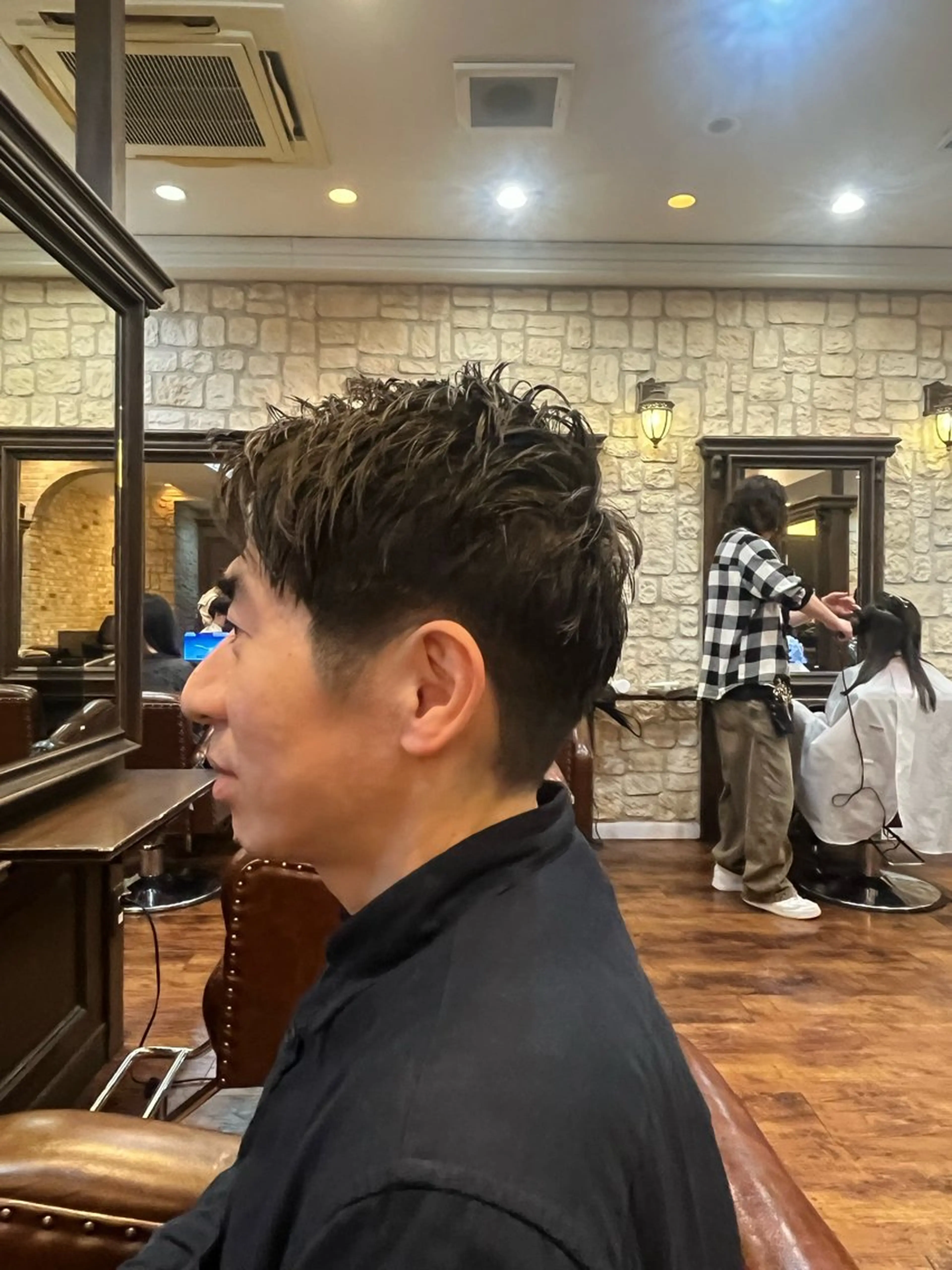 ショート 大城 統也のヘアスタイル