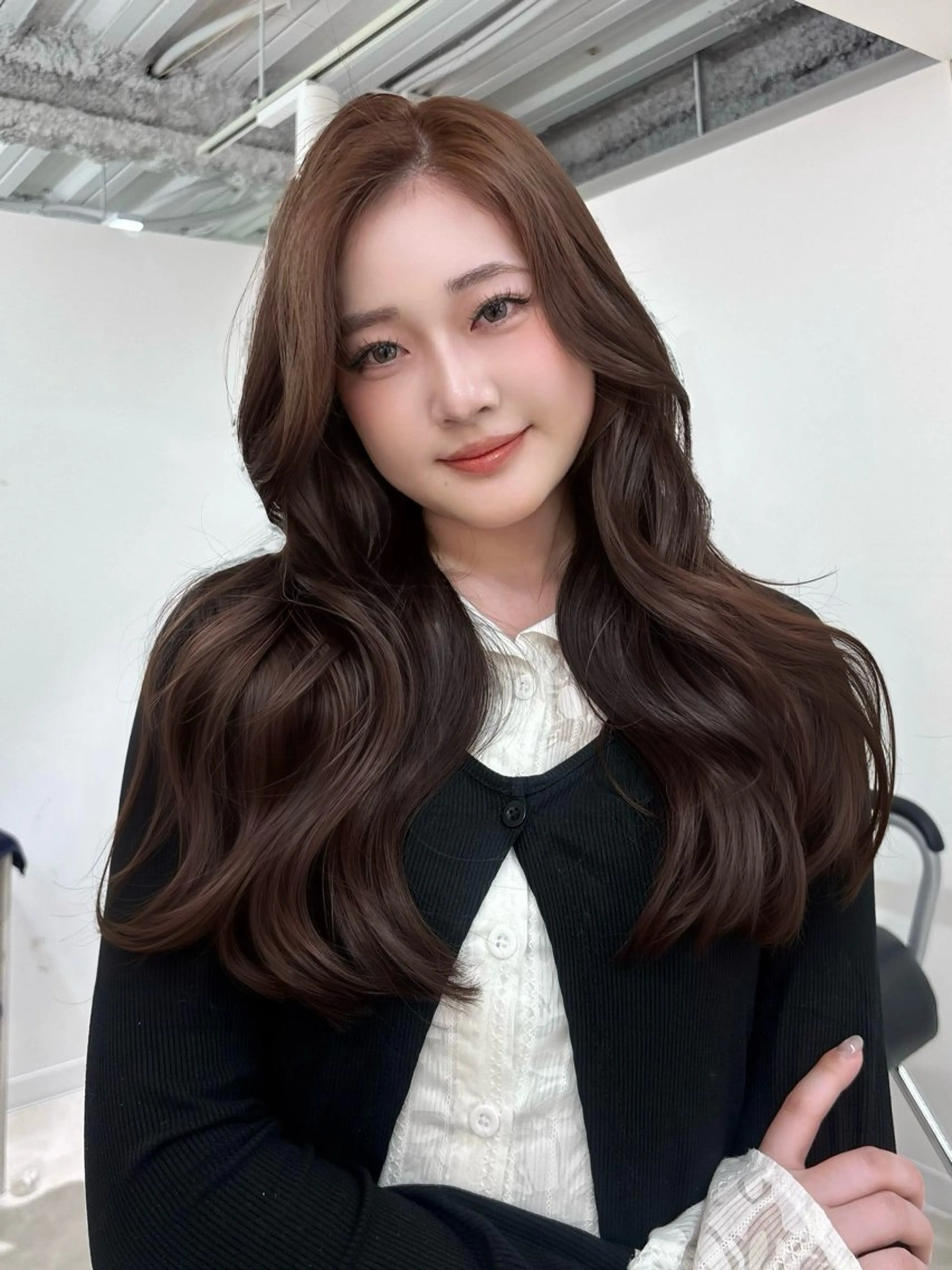 カラー ヘアカラー YOLO 渋谷 nanamiのヘアスタイル