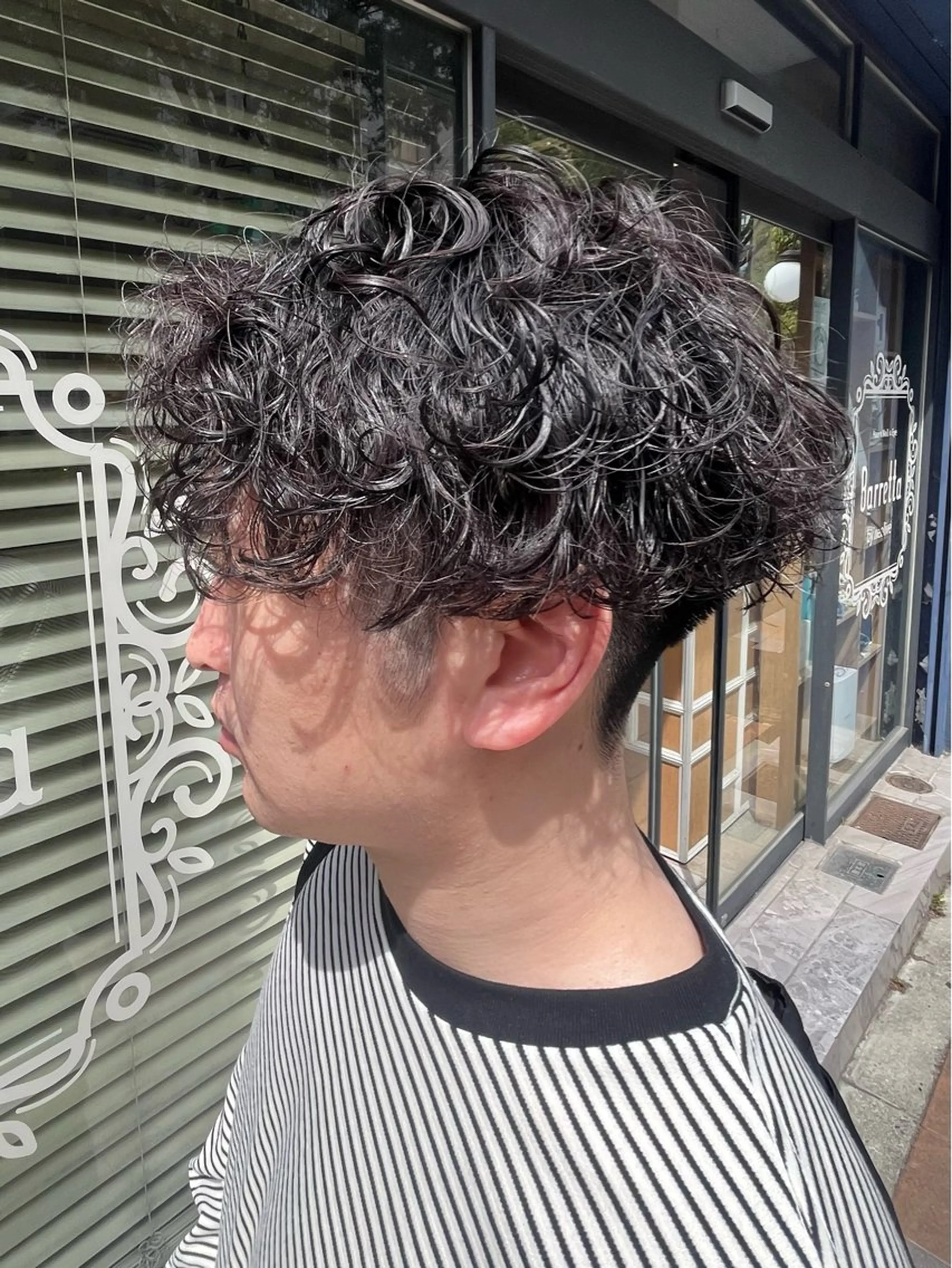 ショート パーマ メンズ カット パーマ ヤシロケンタ メンズ特化のヘアスタイル