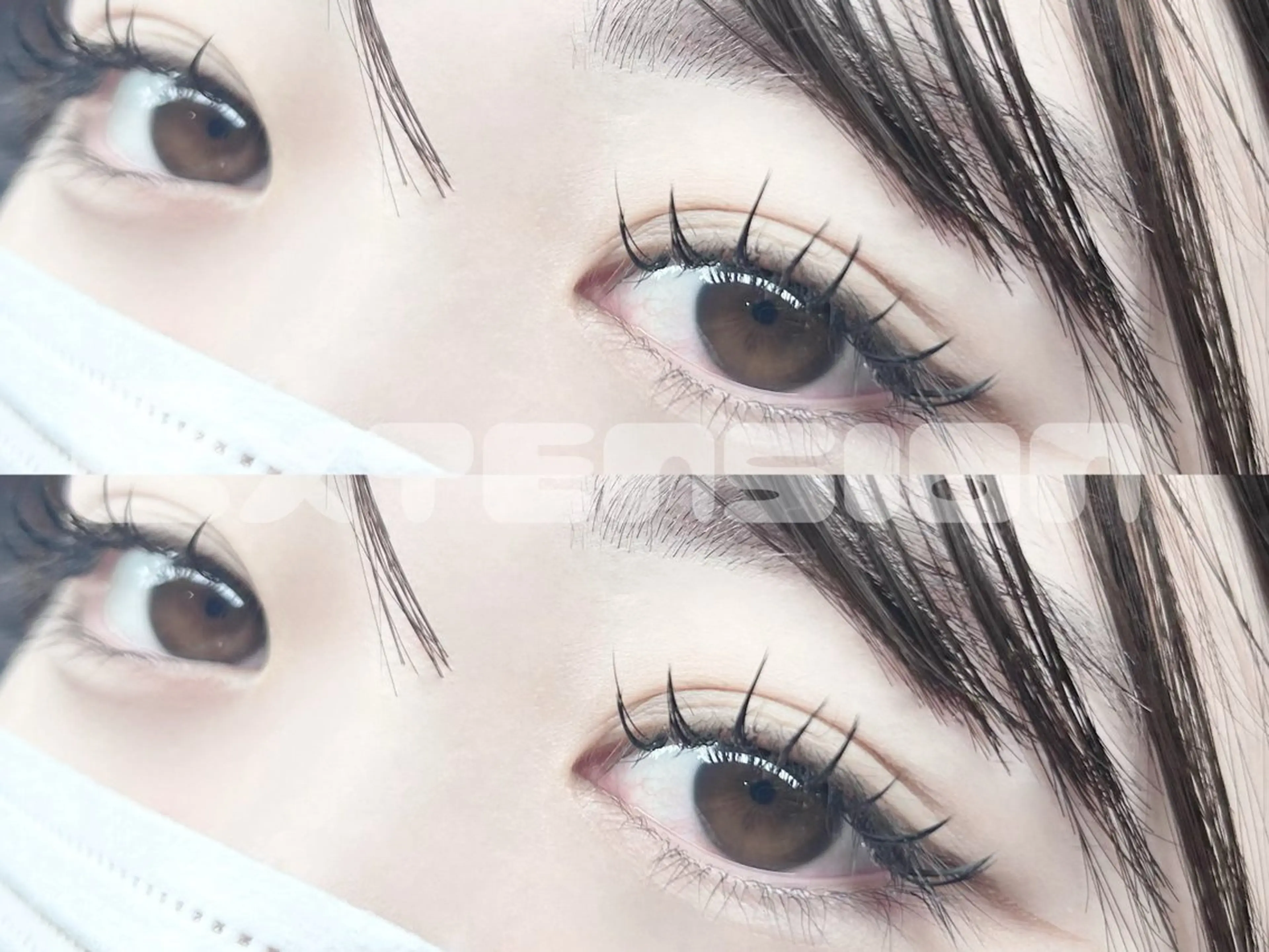 マツエク・マツパ バインドロック Lカール Stella Yukiの眉毛・アイブロウイメージ