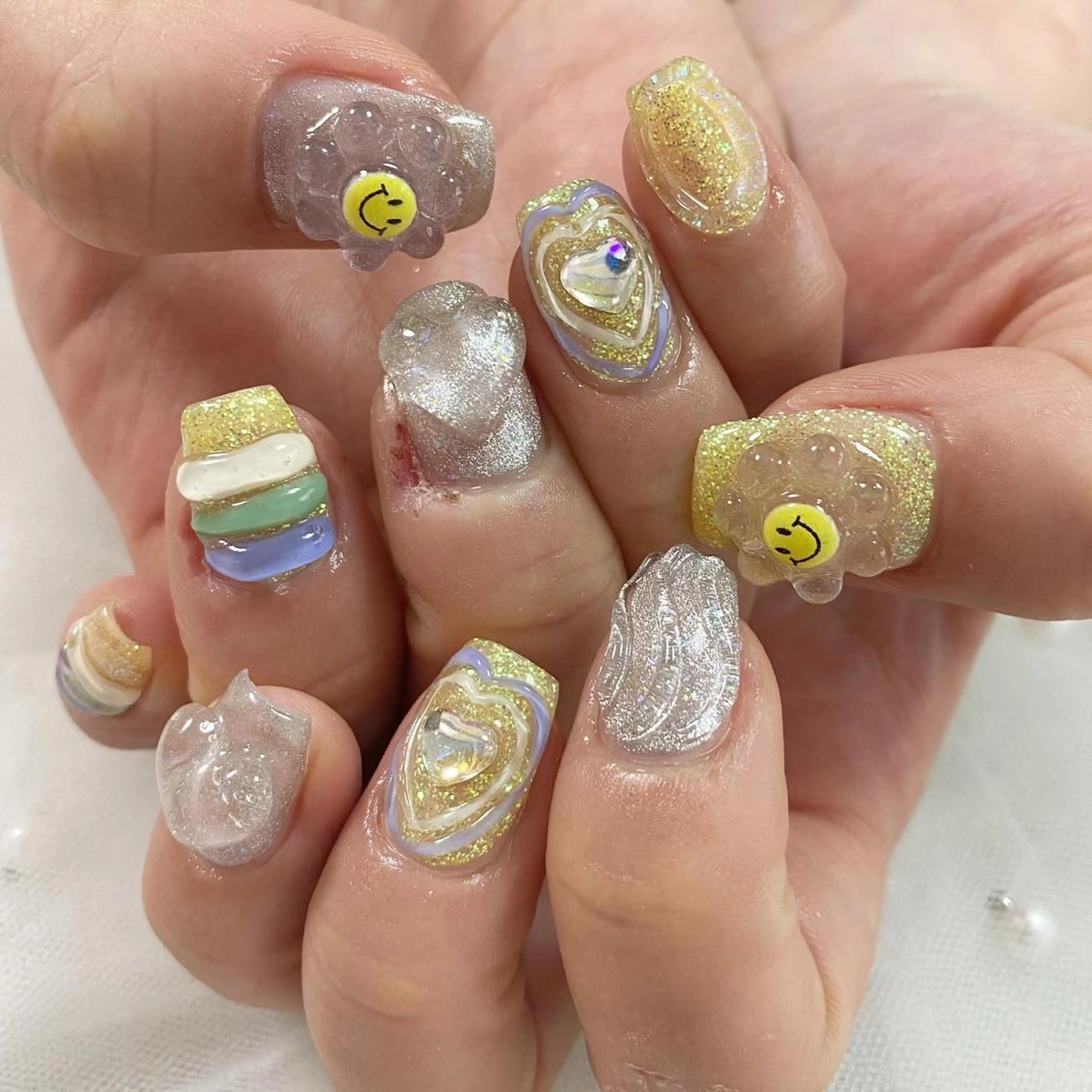 ネイル I P'ink nail salon所属・I pinknail 韓国風·持ち込み専門のネイルデザイン