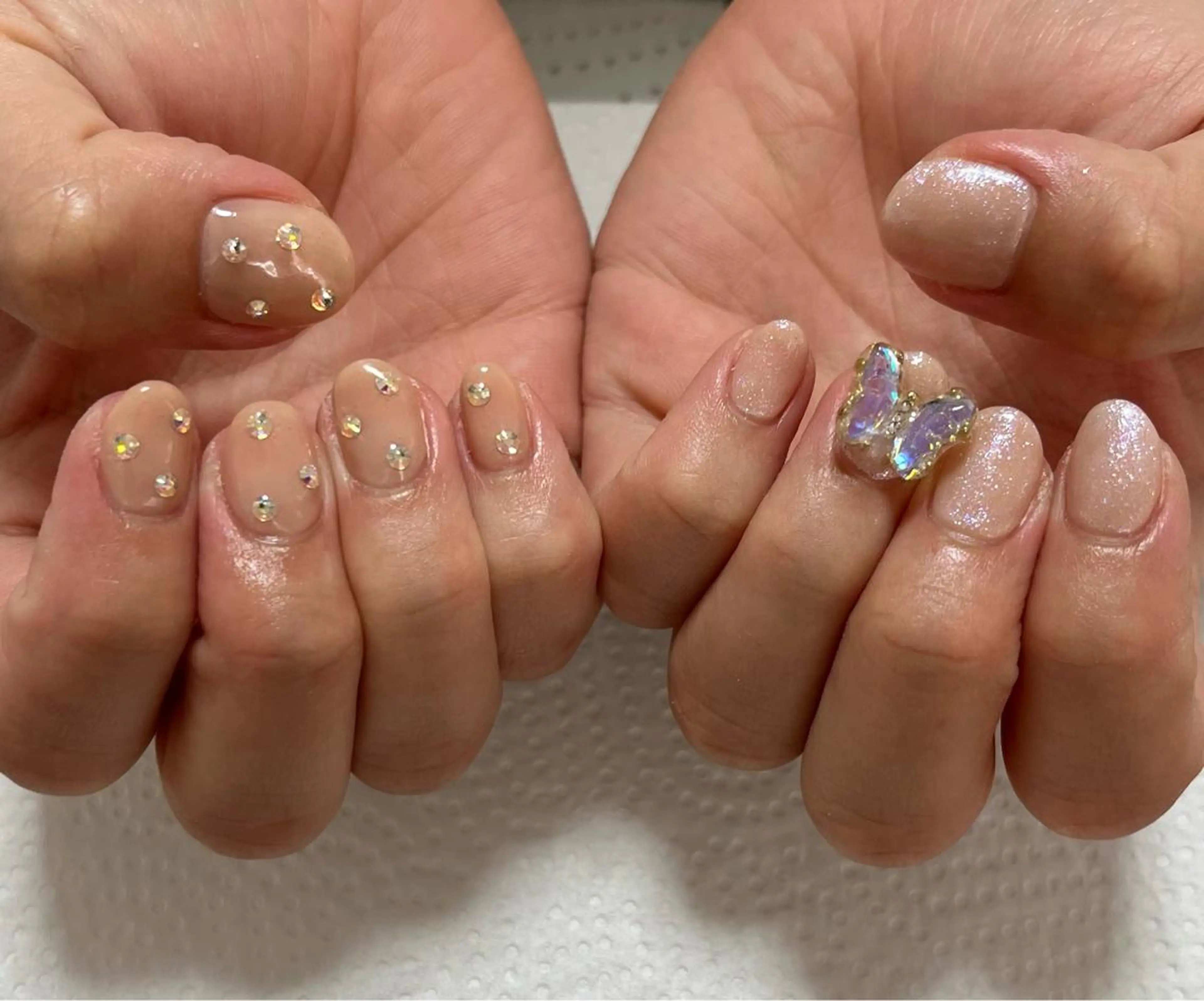 ネイル 持ち込み シンプルネイル nail  M&T所属・nail M&Tのネイルデザイン