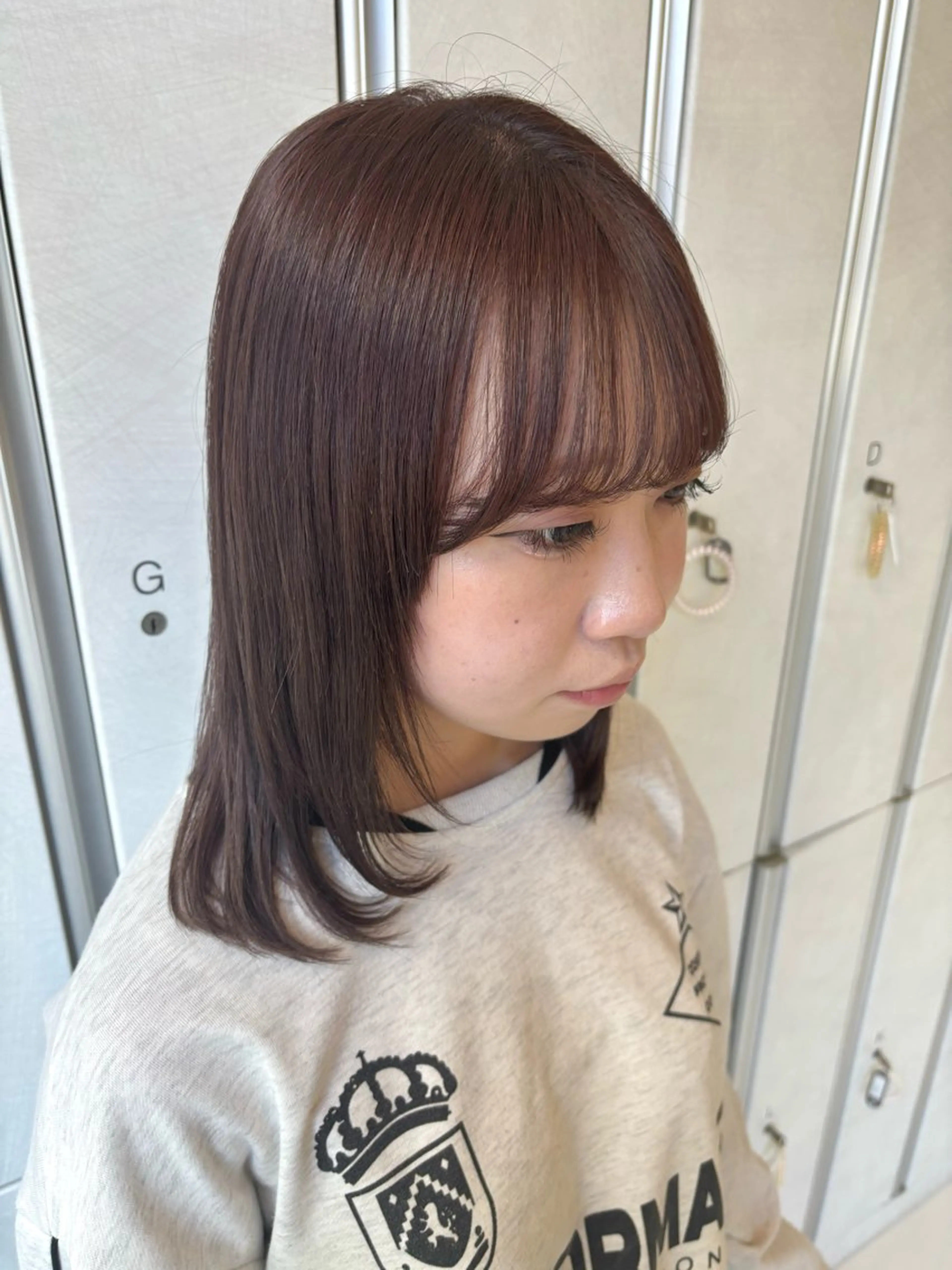 ミディアム レイヤーカット/ボブ /nene🍥⋆*のヘアスタイル