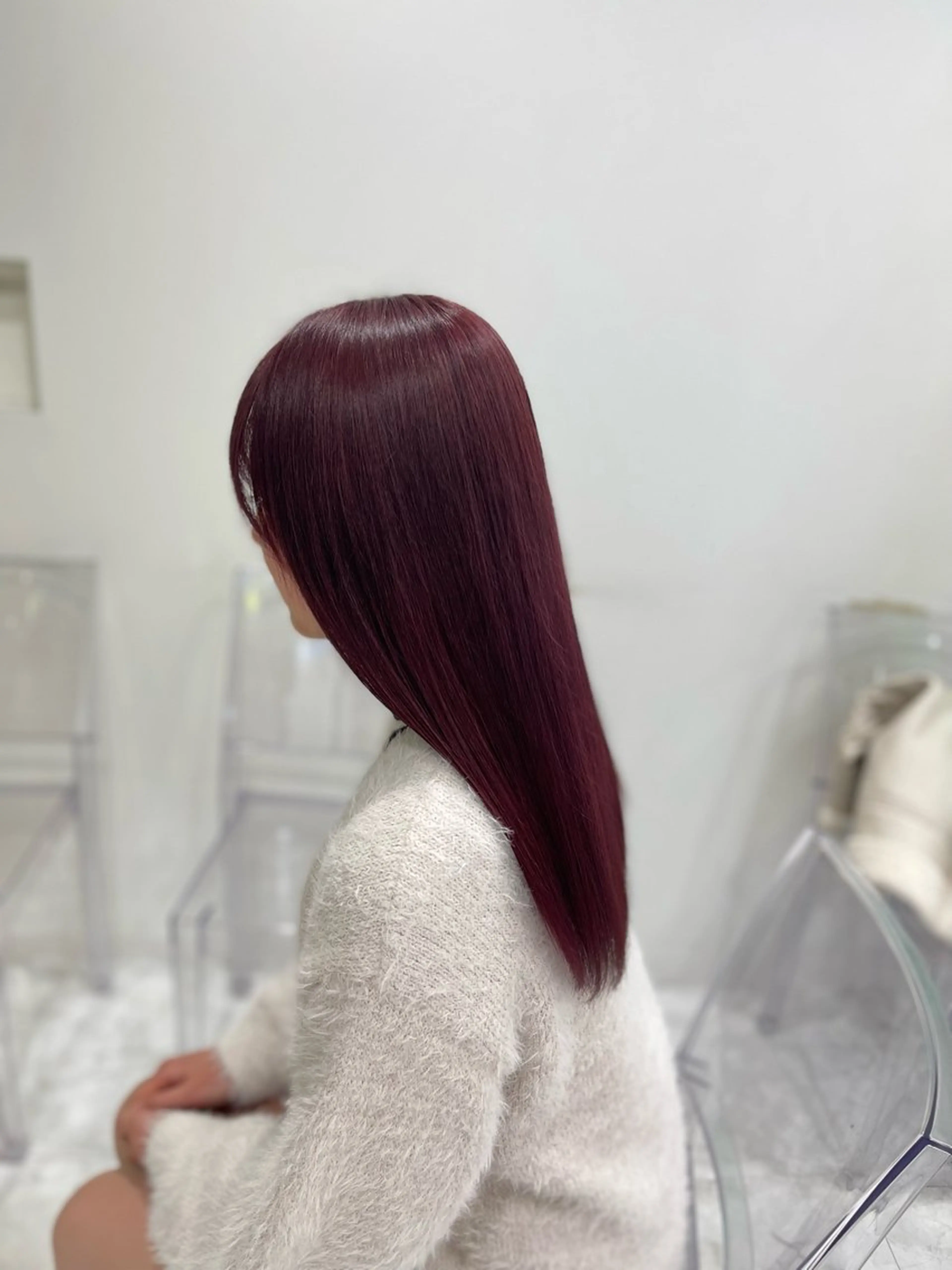 ロング カラー ダメージレスハイ トーン💖kanonのヘアスタイル