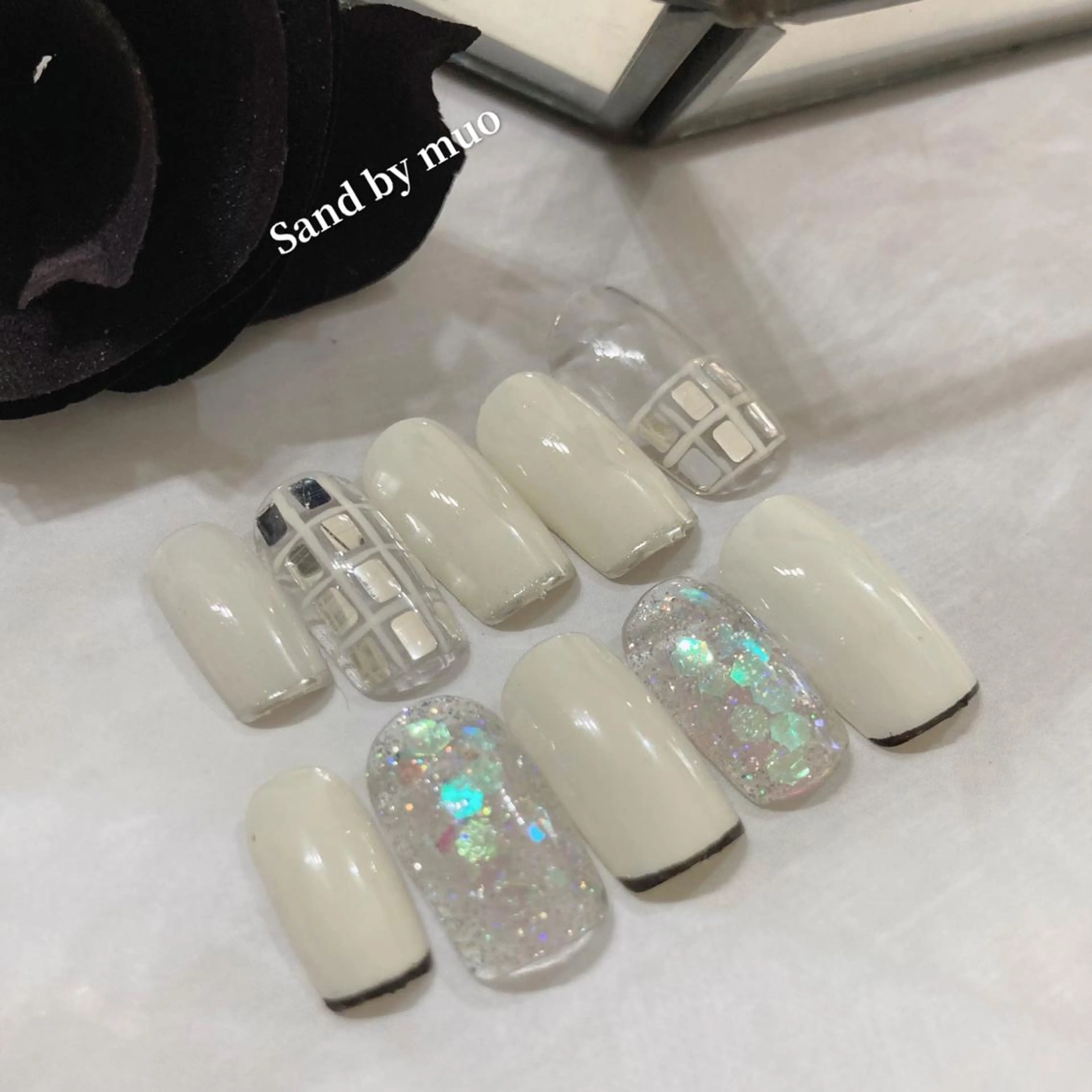 ネイル 韓国ネイル 中川 ほののネイルデザイン