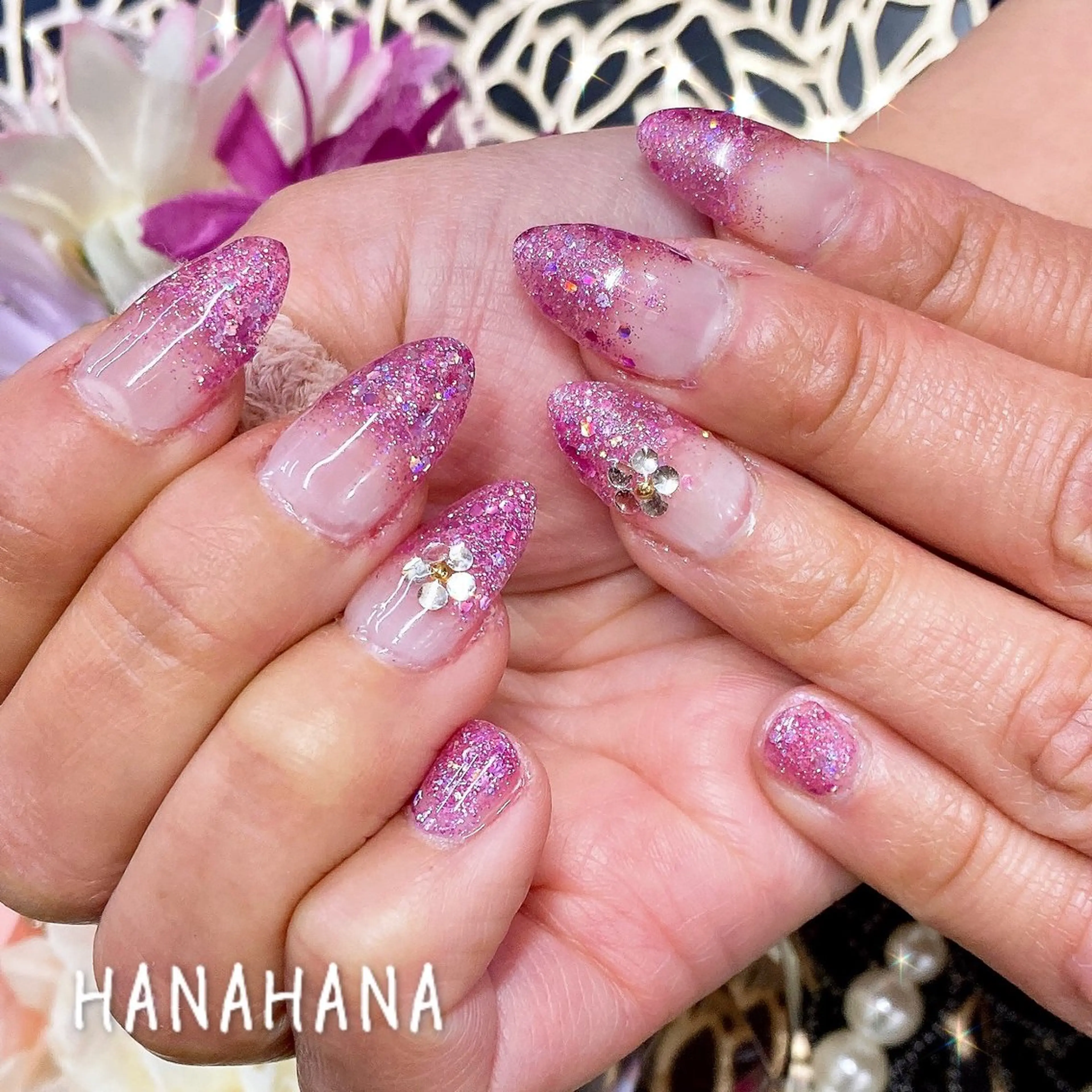 ネイル ジェルネイル HANAHANAのネイルデザイン