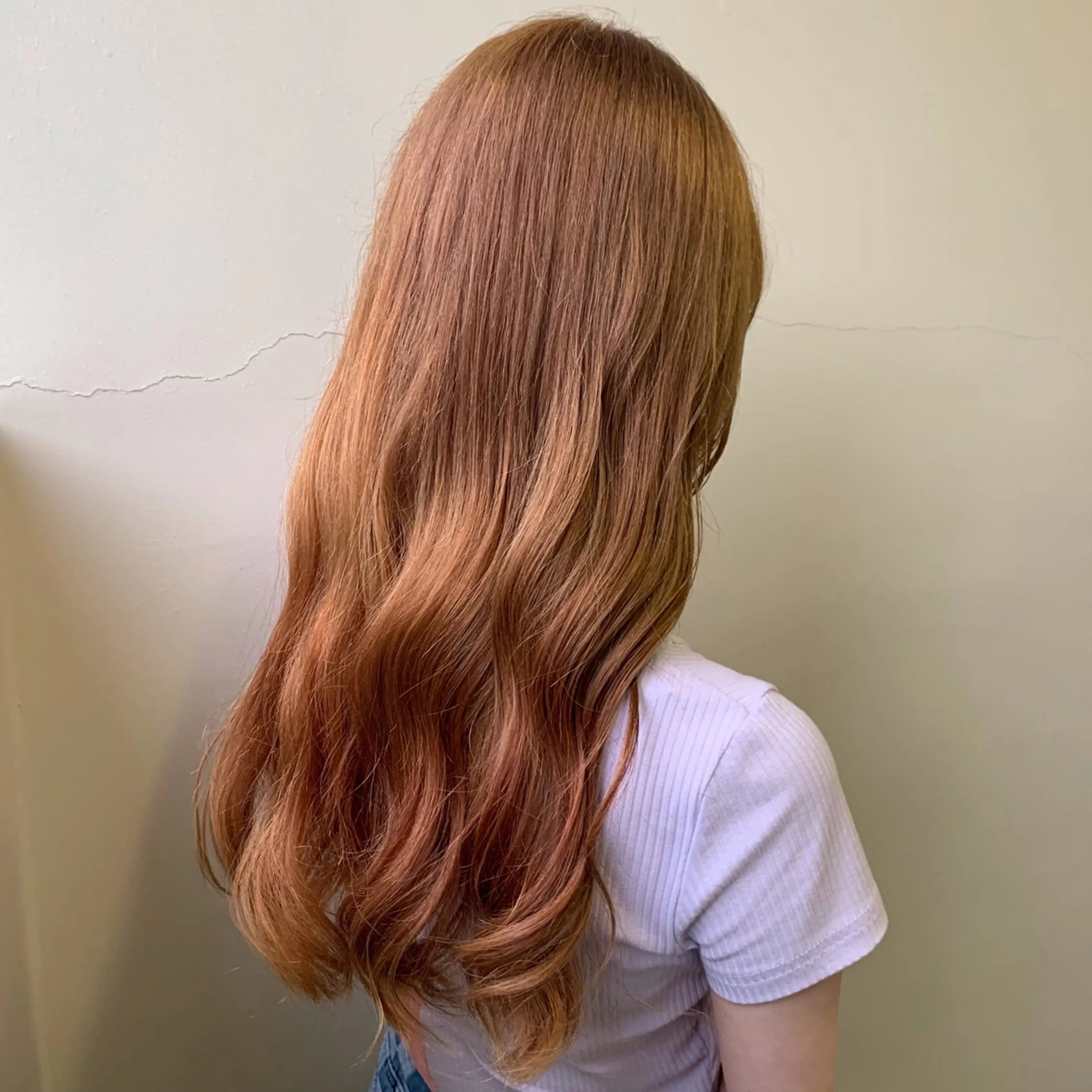 セミロング 最新ケアカラー 髪質改善YUTOのヘアスタイル