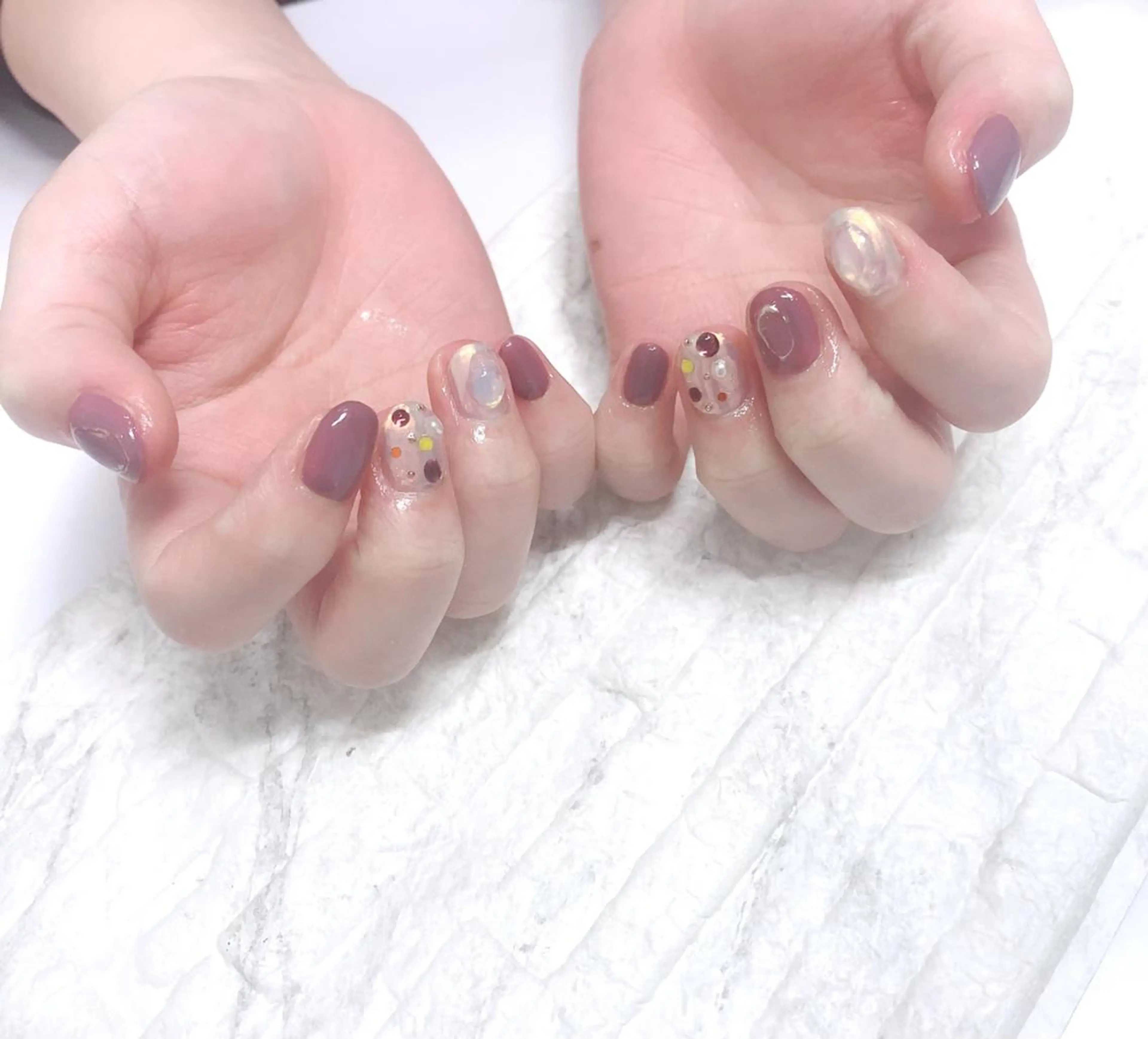 ネイル アートネイル ハンドネイル yochi nailのネイルデザイン