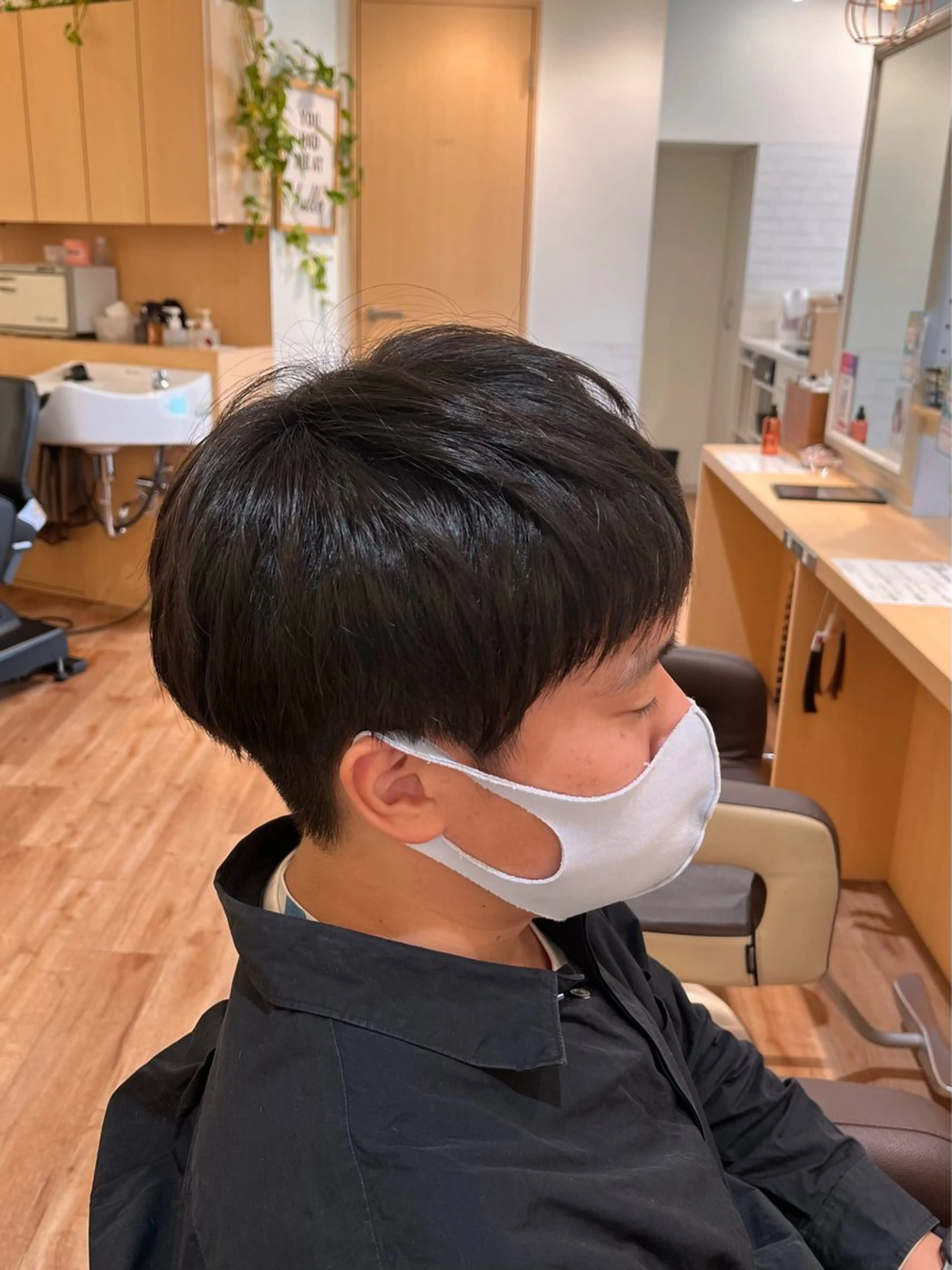 ショート メンズ ICHIGO 大山所属・emma 星野のヘアスタイル