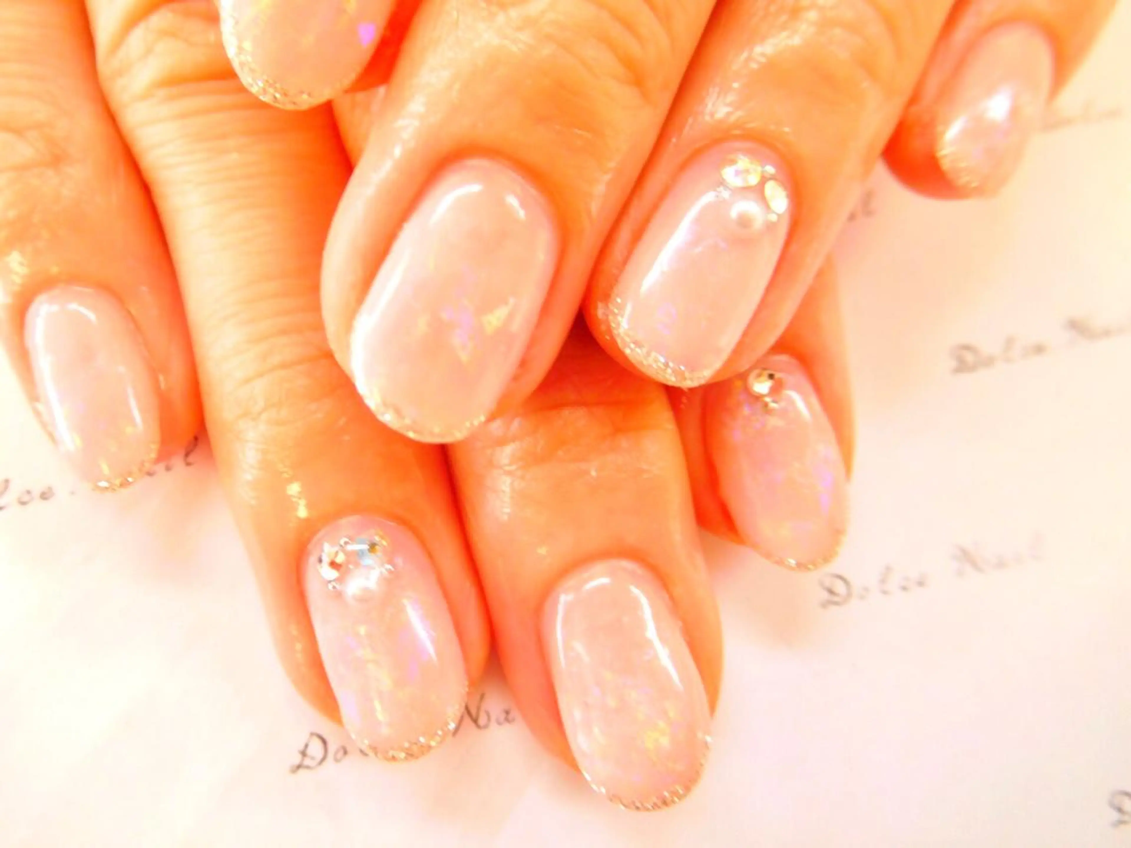 ネイル アートネイル フレンチネイル ジェルネイル グラデーション オフィスネイル Dolce.Nail 柏店のネイルデザイン