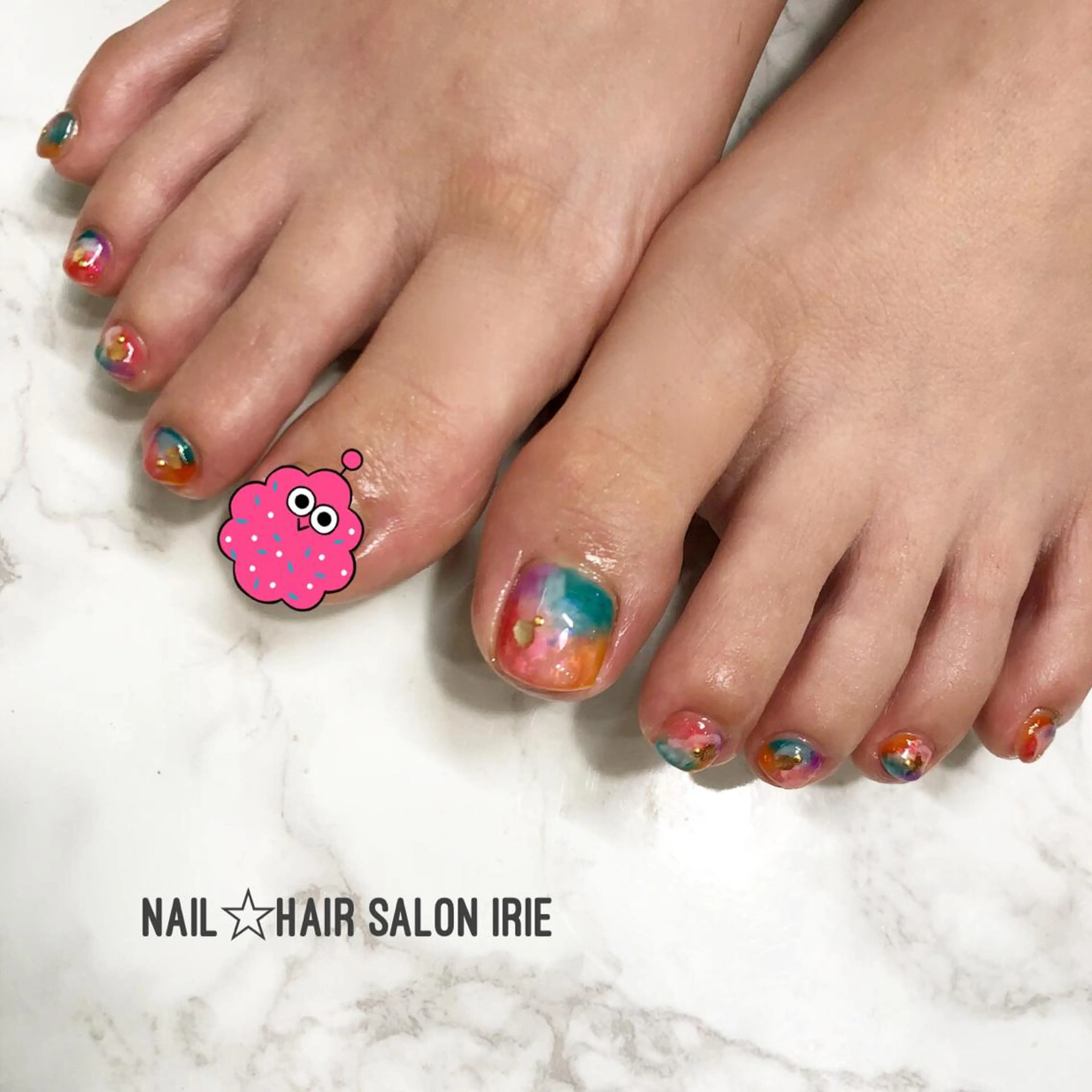 ネイル ハンドネイル Hair salon Irie所属・與儀 知佳のネイルデザイン