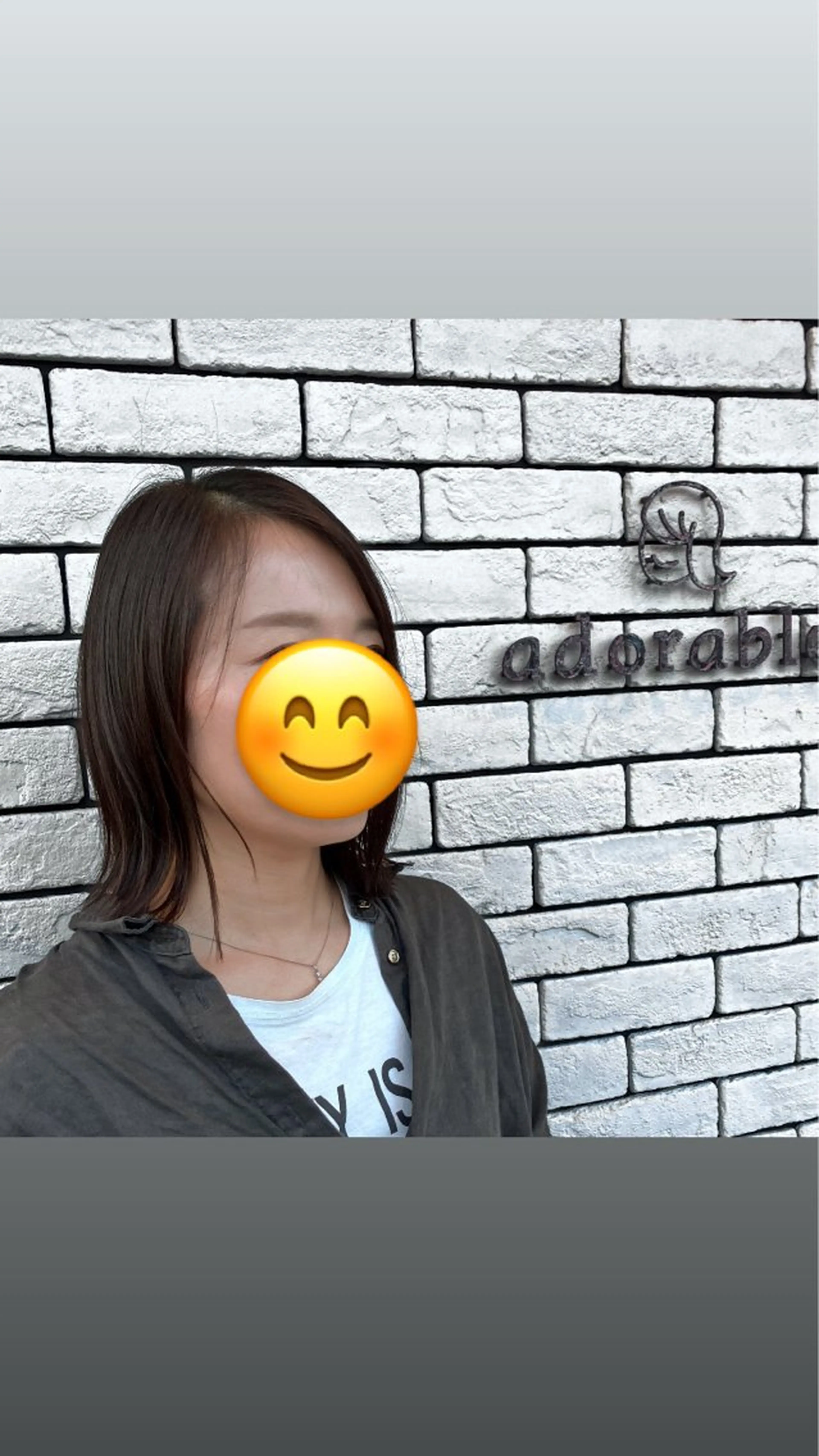 ショート パーマ 縮毛矯正 adorableはなみずき店所属・唯一無二の曲がる 縮毛矯正 小林のヘアスタイル