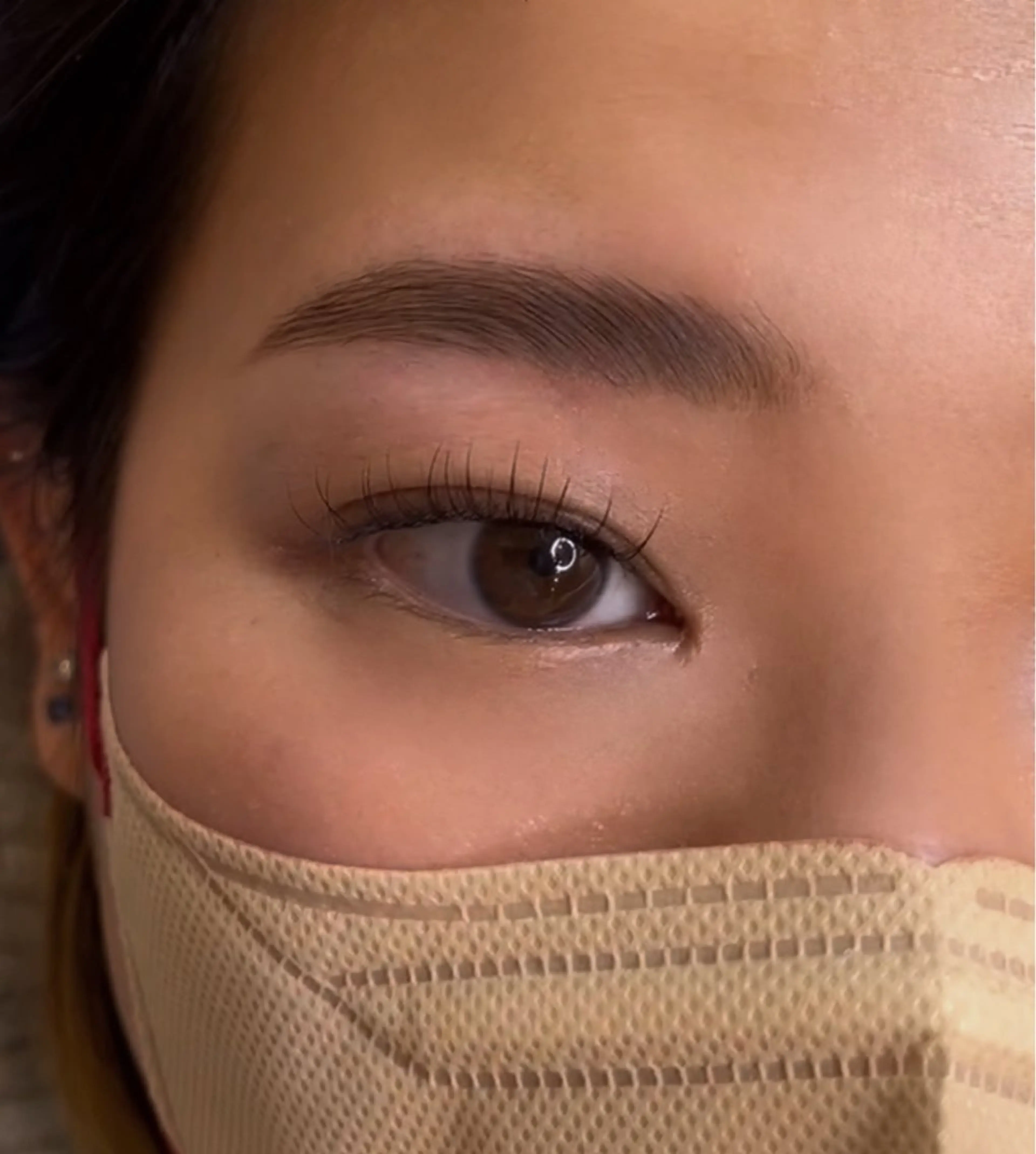 骨格診断付きブロウリフト&waxの写真