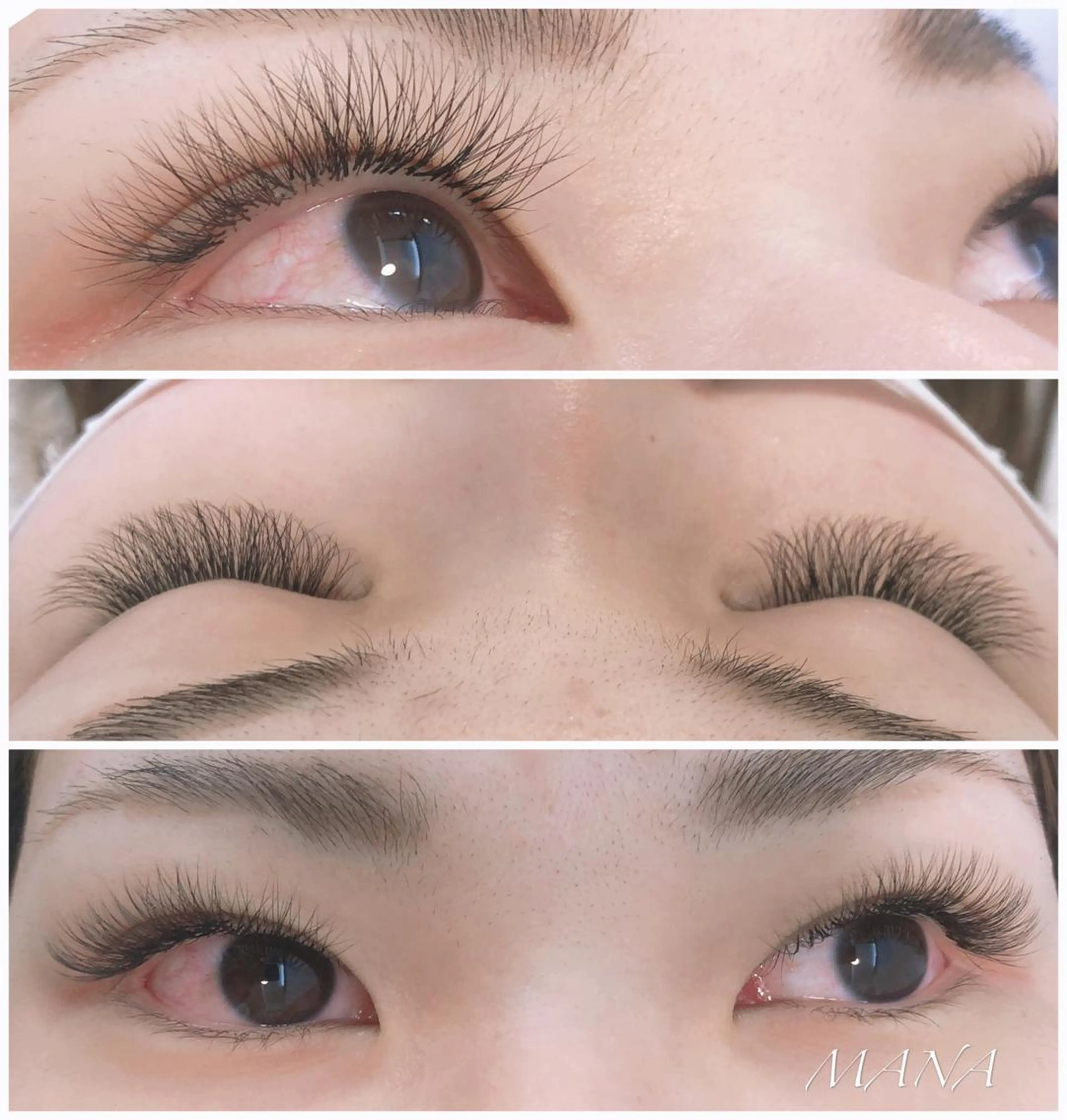 マツエク・マツパ MANA rikaのマツエク・マツパデザイン