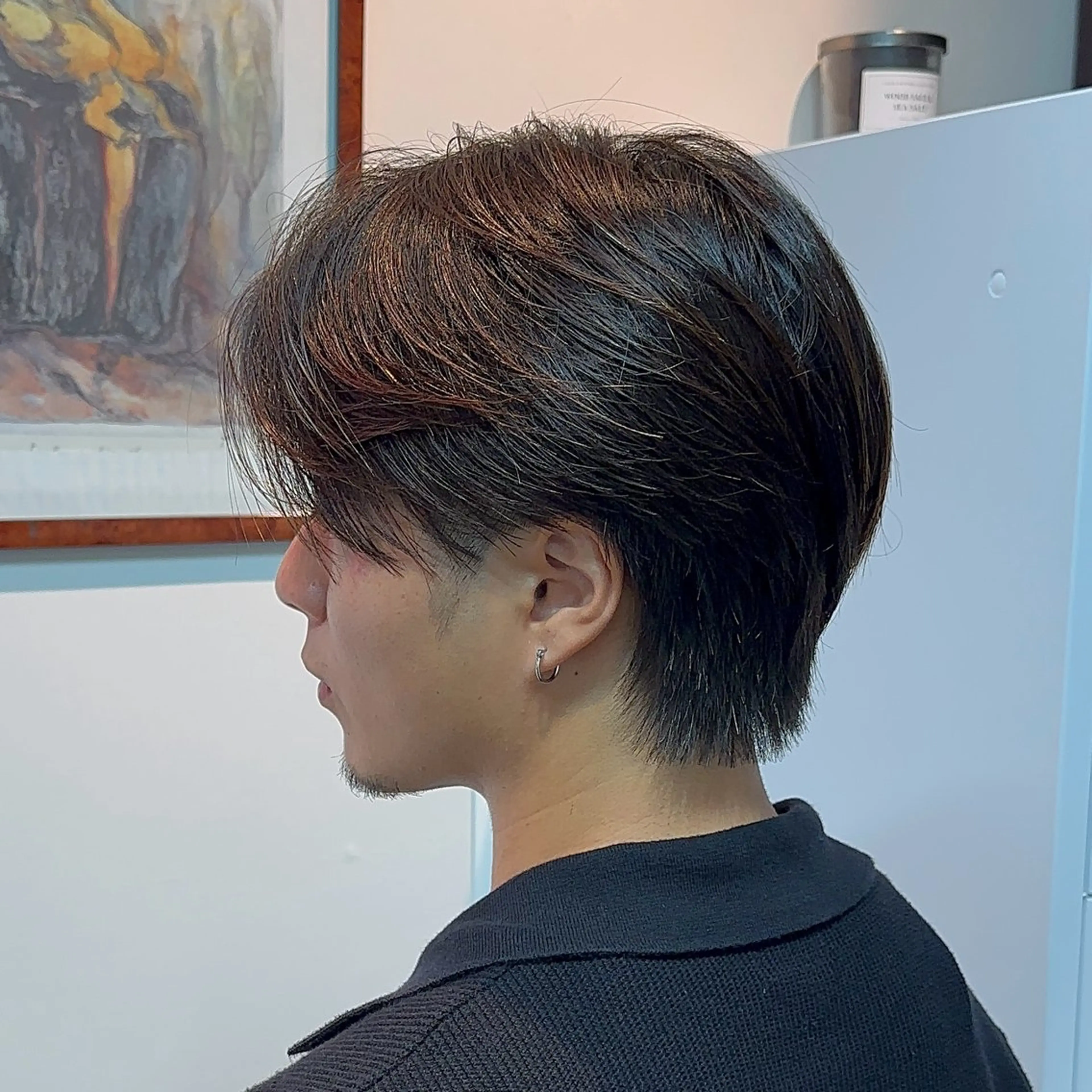 🔥メンズカット/センターパート🔥の写真