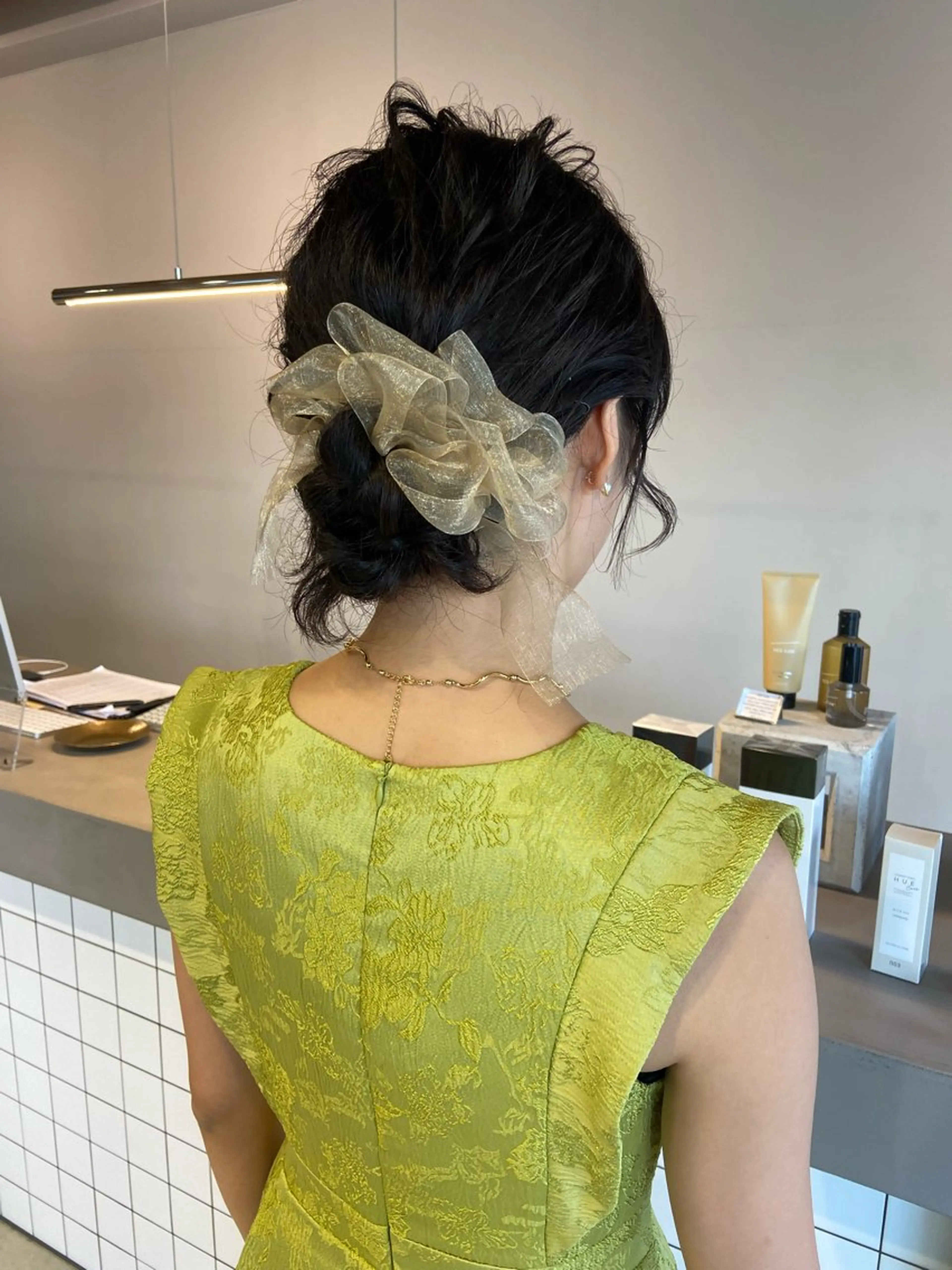 セミロング ヘアアレンジ haruki所属・. nozomiのヘアスタイル