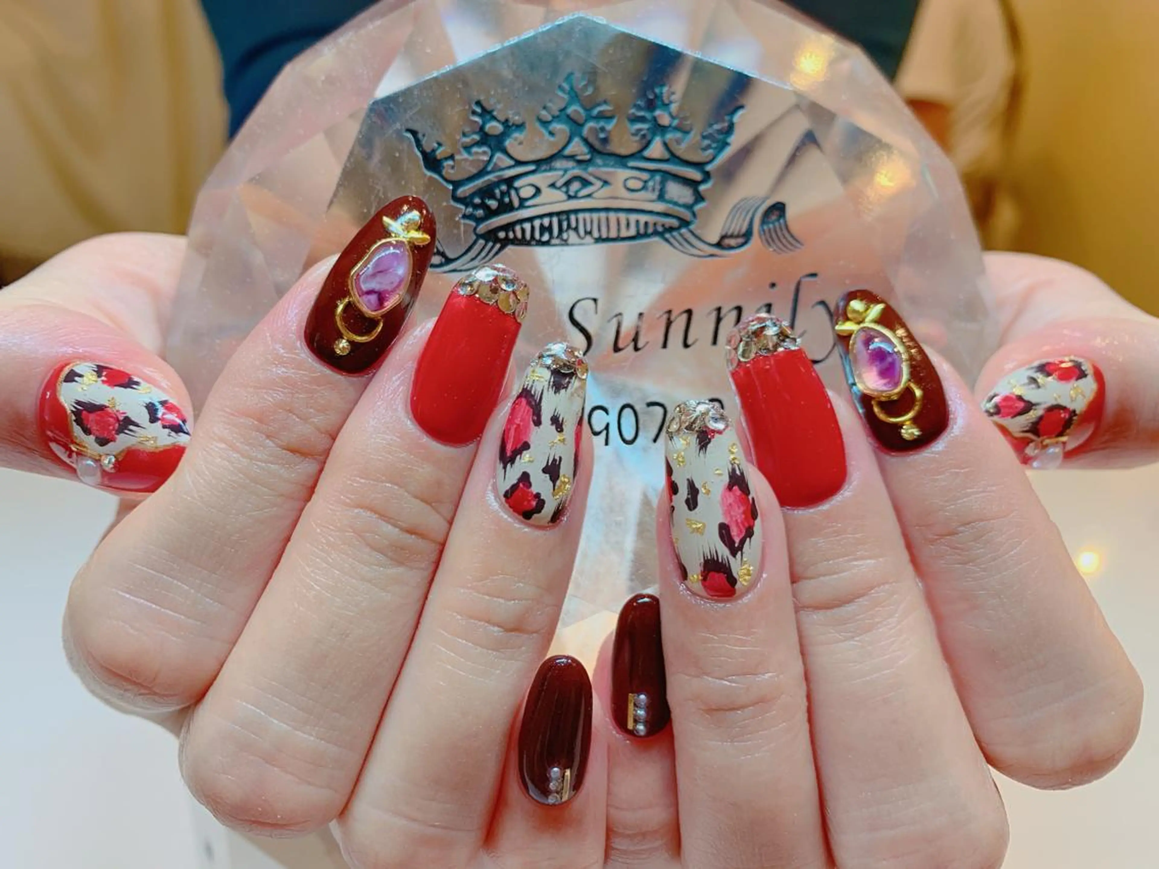 ネイル 長さだし専門店 M2　rikaのネイルデザイン