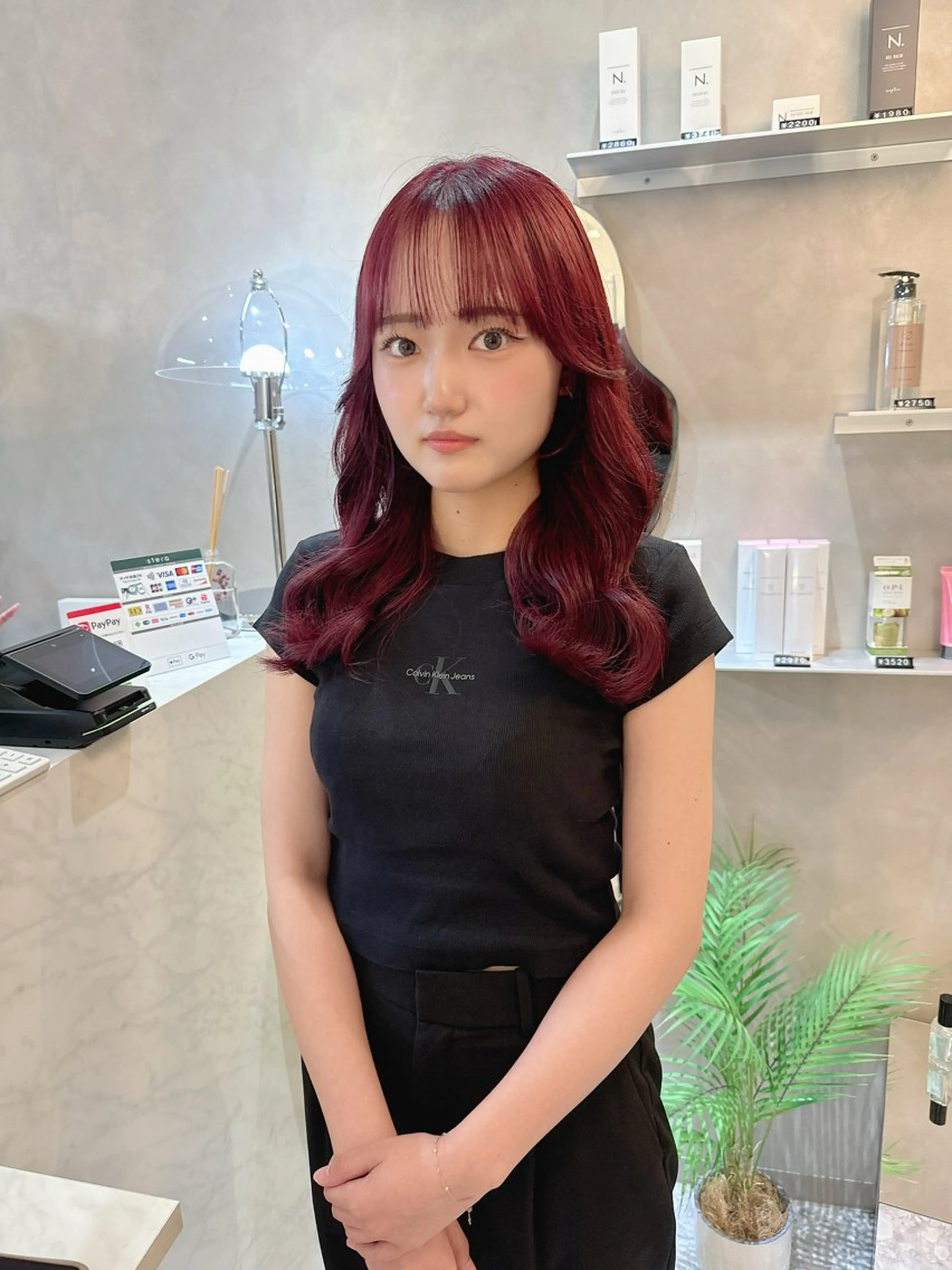 セミロング Tink　天神店所属・今村賢治/メンズ/ レイヤー✨艶カラーのヘアスタイル