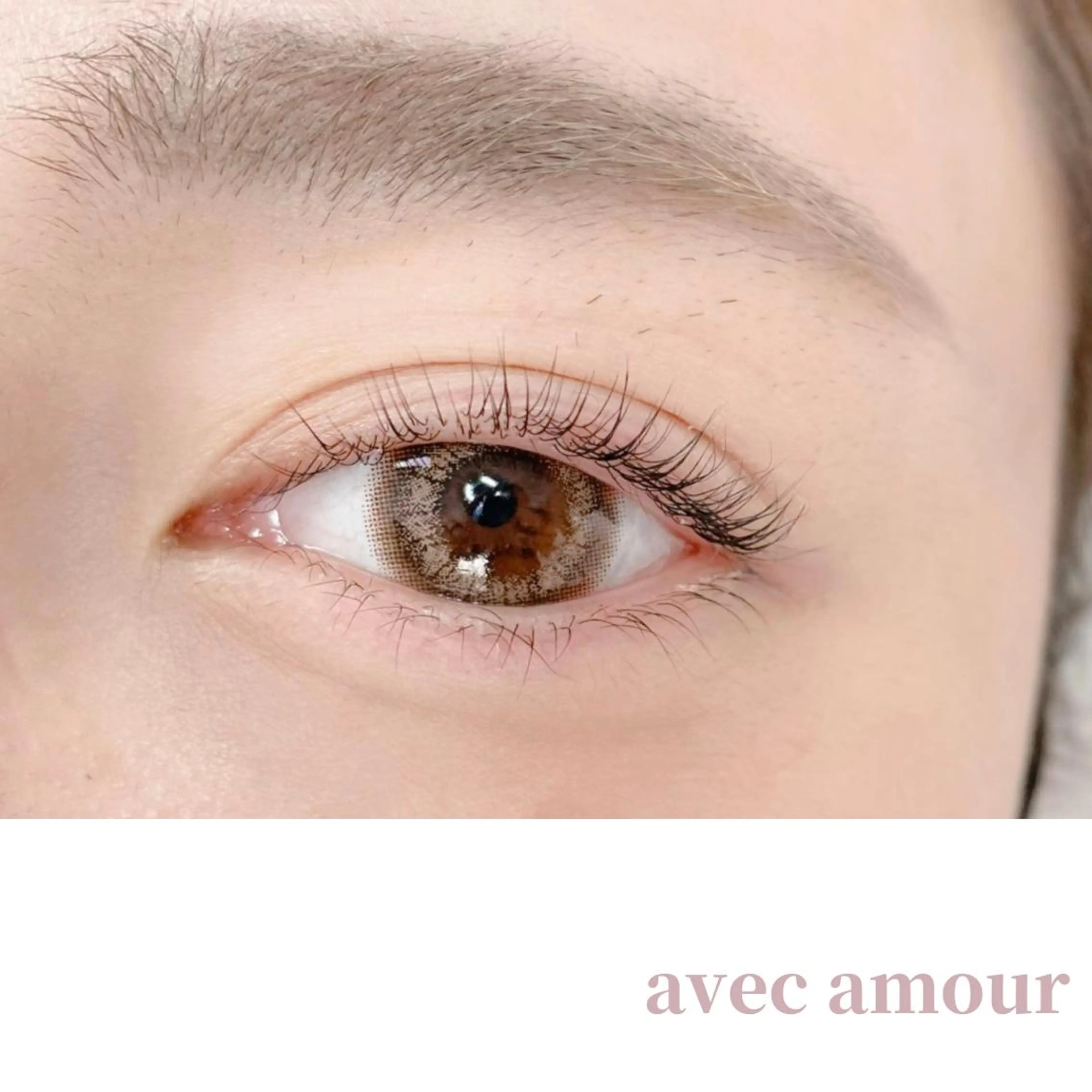 マツエク・マツパ 下まつげエクステ JR豊田駅🫧 avec amourのネイルデザイン