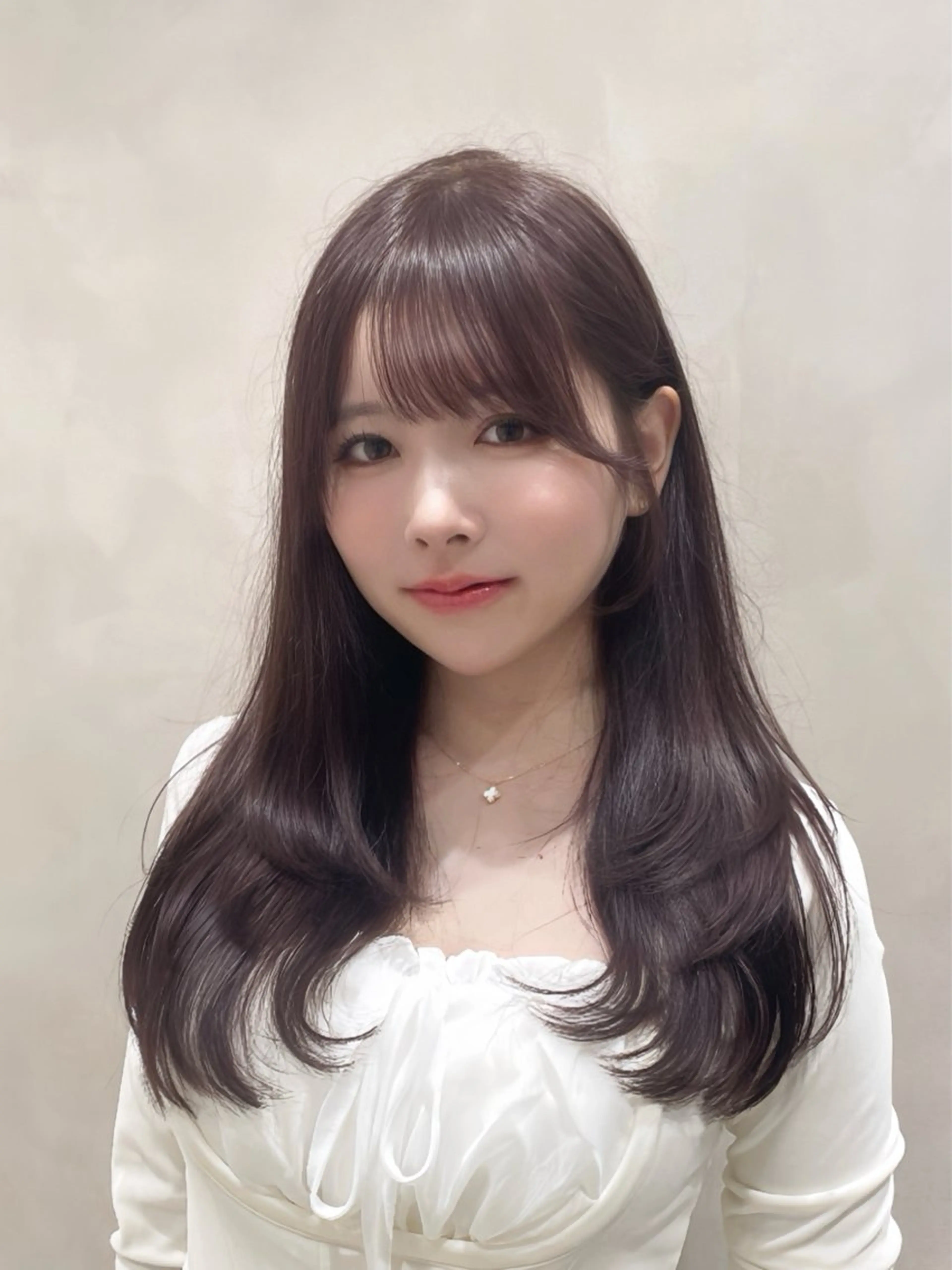 ロング カラー カット ヘアカラー トリートメント MIRAC所属・Ryoichi⛓️ 韓国ヘア/ハイトーンのヘアスタイル