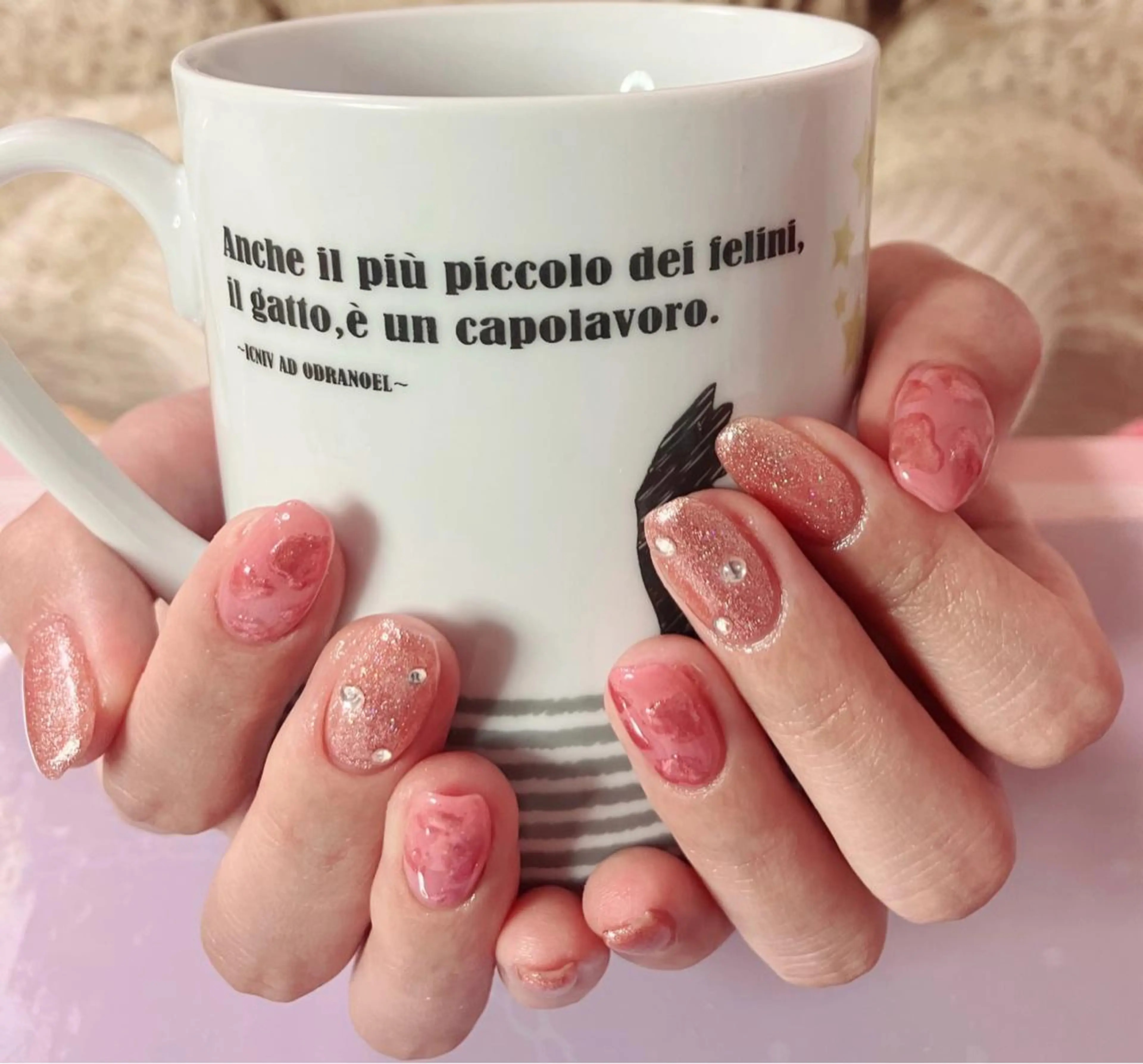 ネイル ハンドネイル ラッキー 玲奈のネイルデザイン