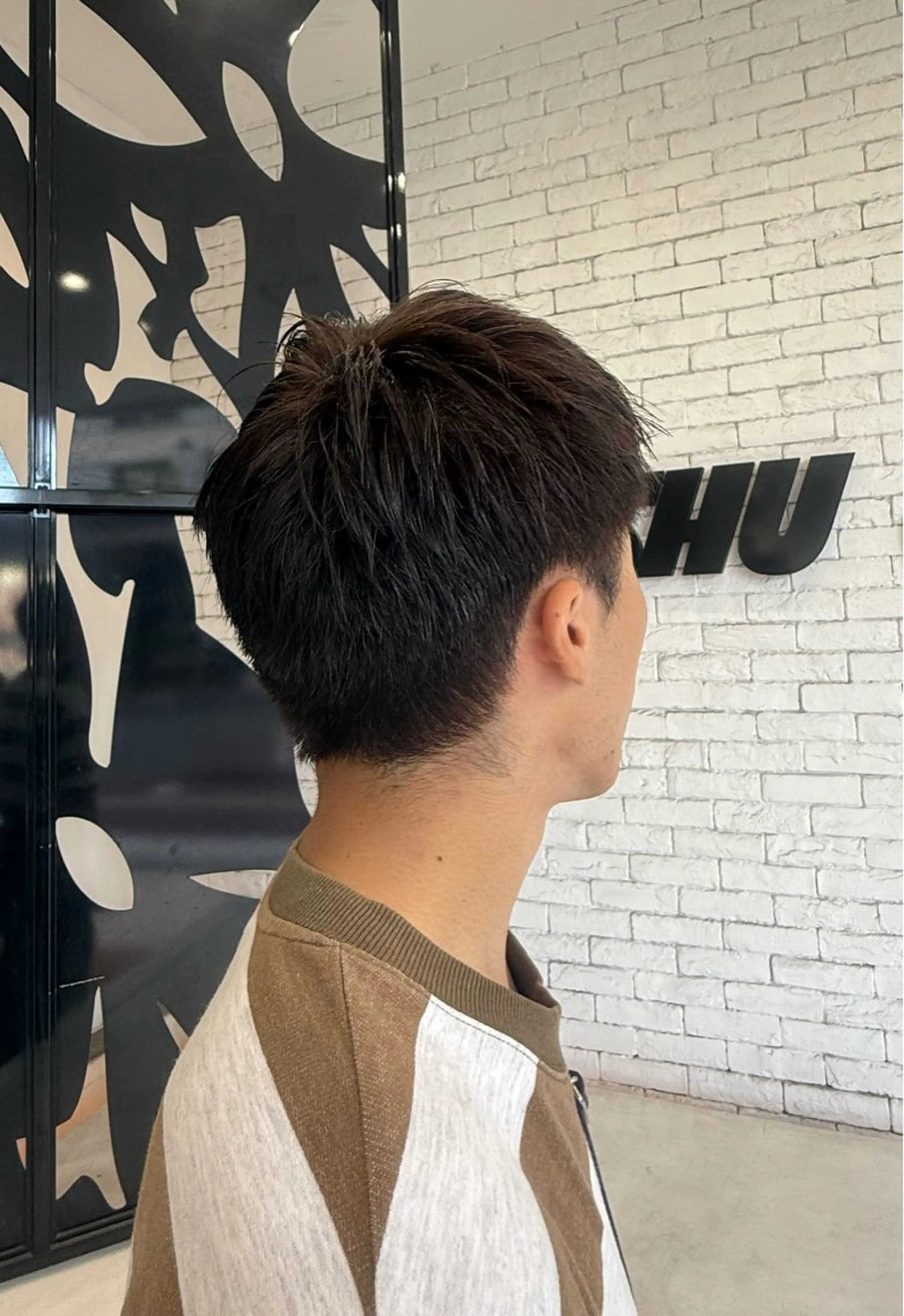 カラー メンズ ヘアカラー いしはま ななかのヘアスタイル