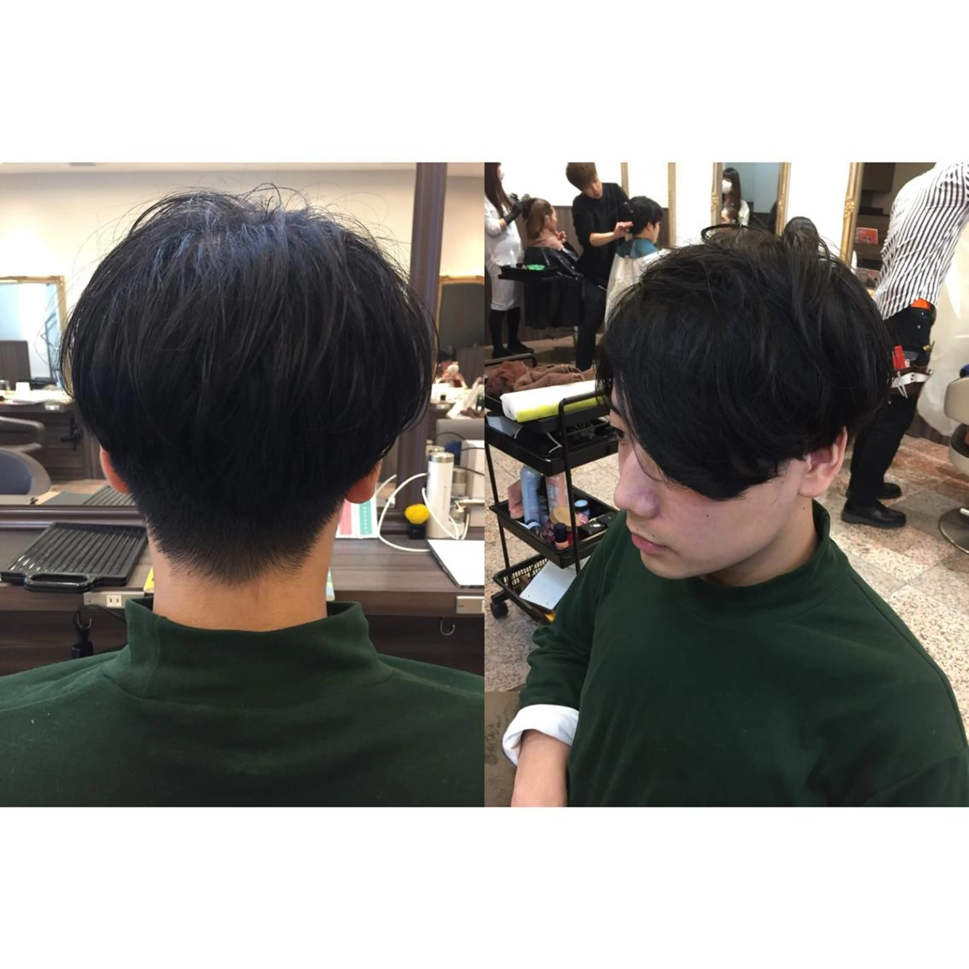 ショート メンズ カット 内野 光葉のヘアスタイル