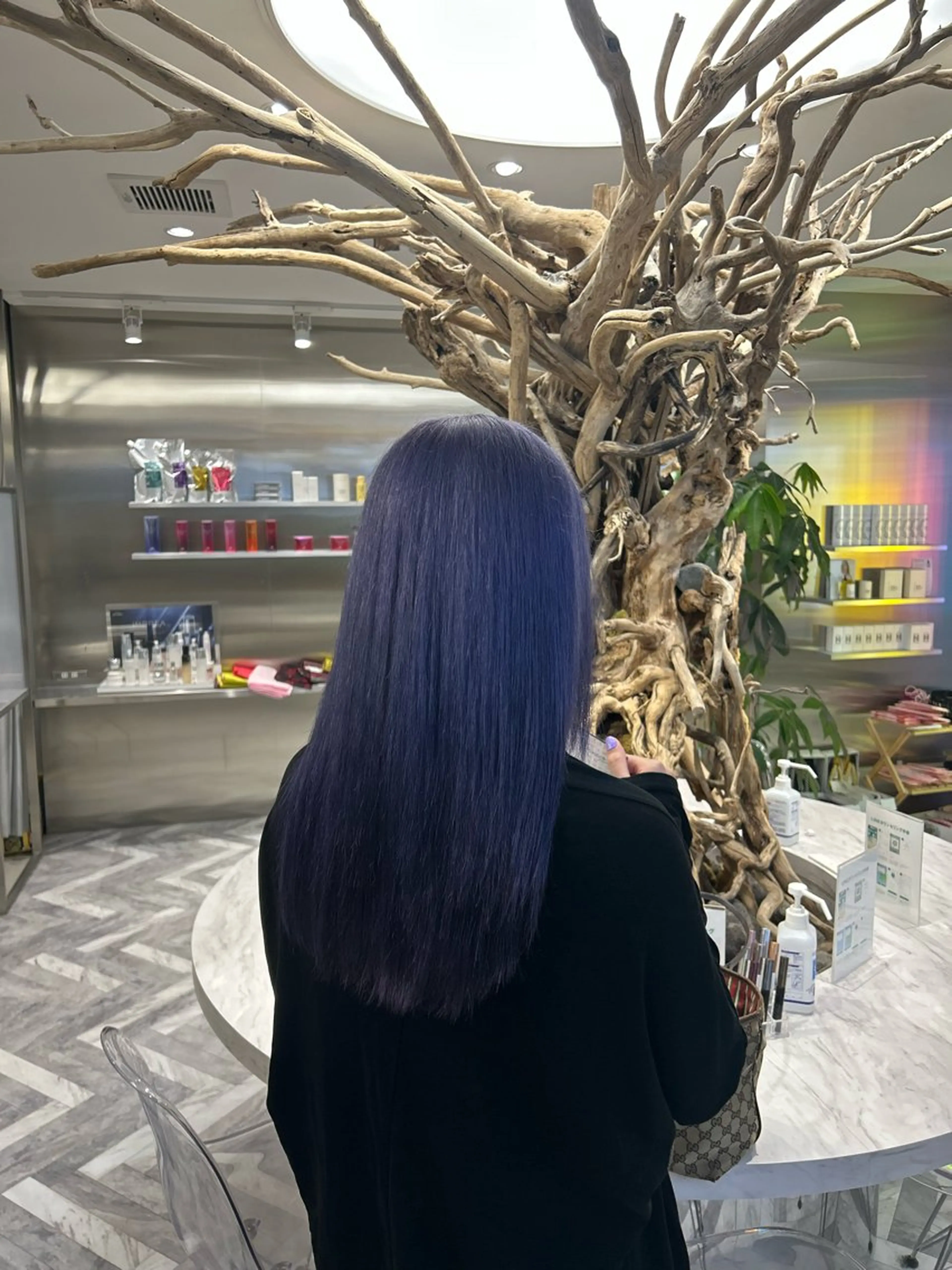 ロング カラー ヘアカラー トリートメント メンズ/ボブ/パーマ /くるみのマツエク・マツパデザイン