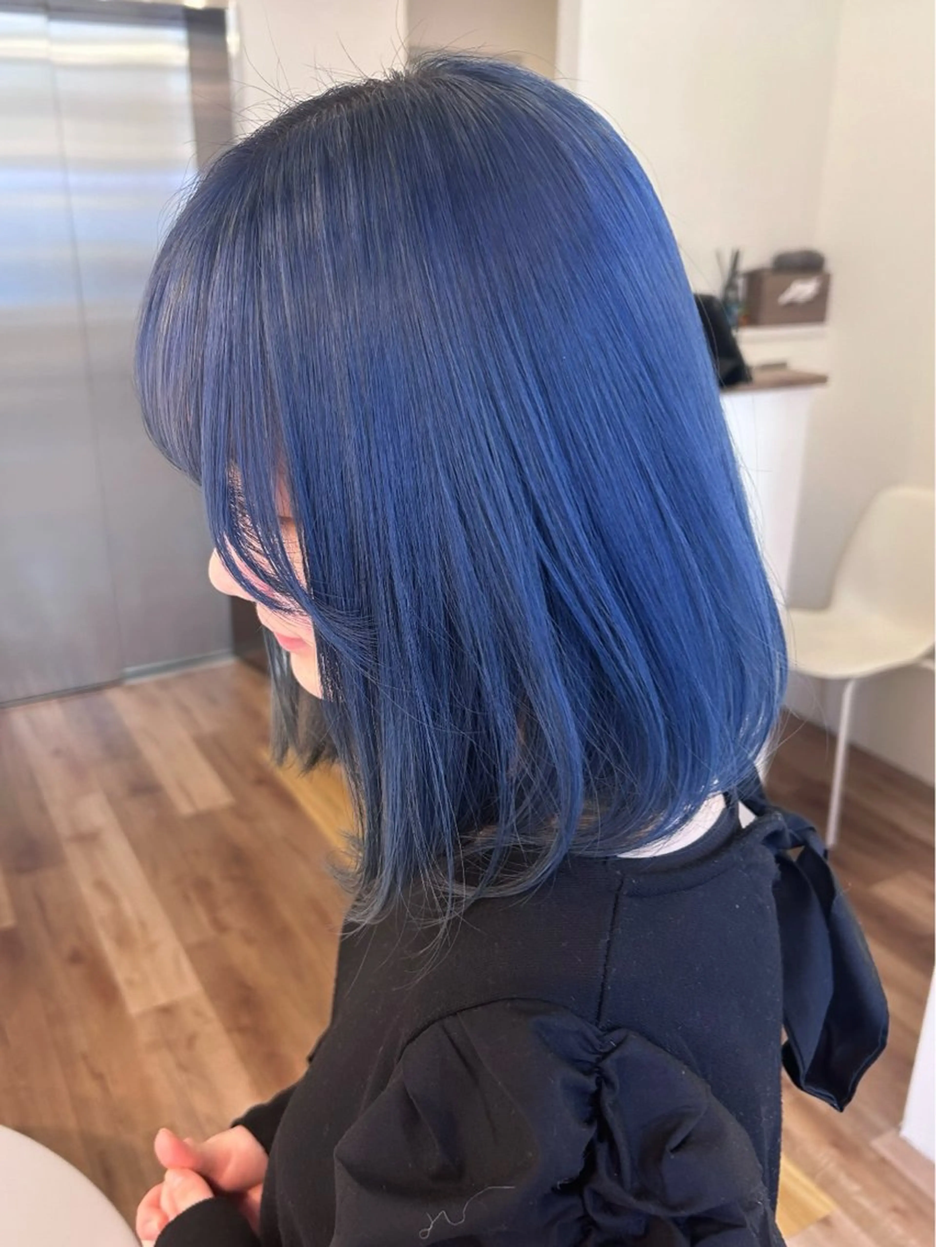 ミディアム カラー ヘアカラー トリートメント MARQUEE所属・Ayame / ハイトーンカラーのヘアスタイル