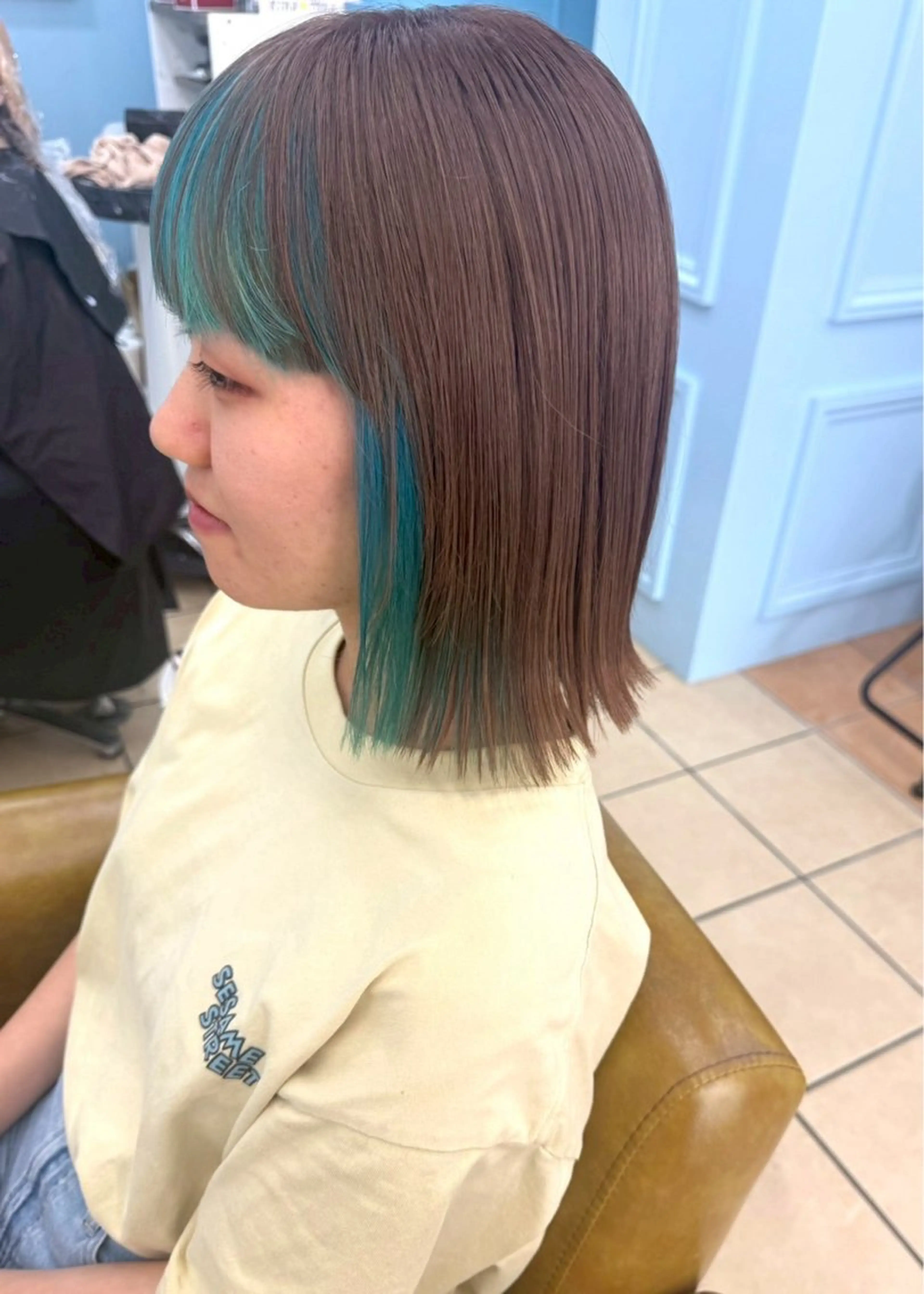 ミディアム カット ヘアカラー graspedia 【グラス・ペディア】所属・グラスぺディア/宇品 あゆみのヘアスタイル