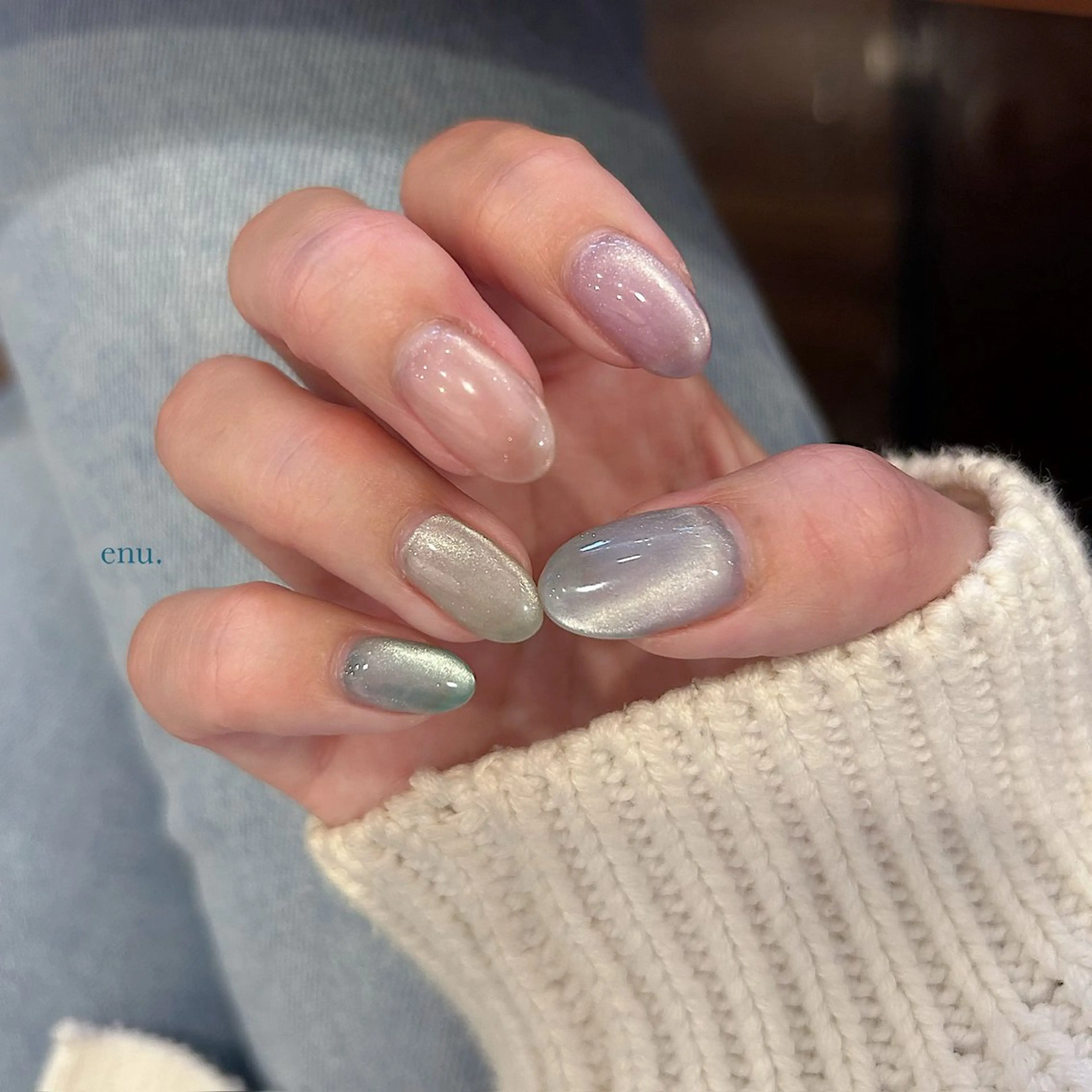 ネイル ハンドネイル enu. nanakoのネイルデザイン