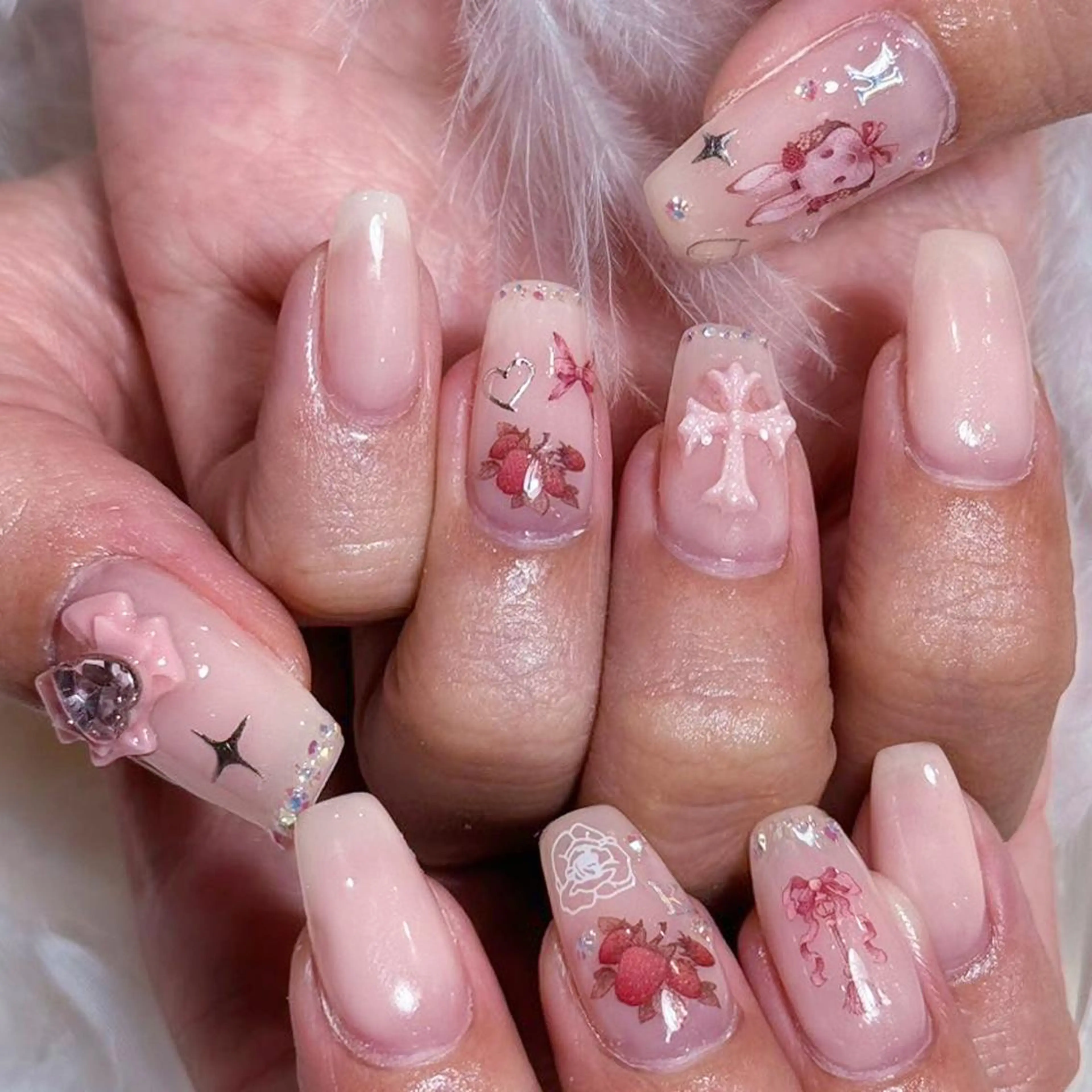 ネイル ハンドネイル DIAMOND 💦のネイルデザイン