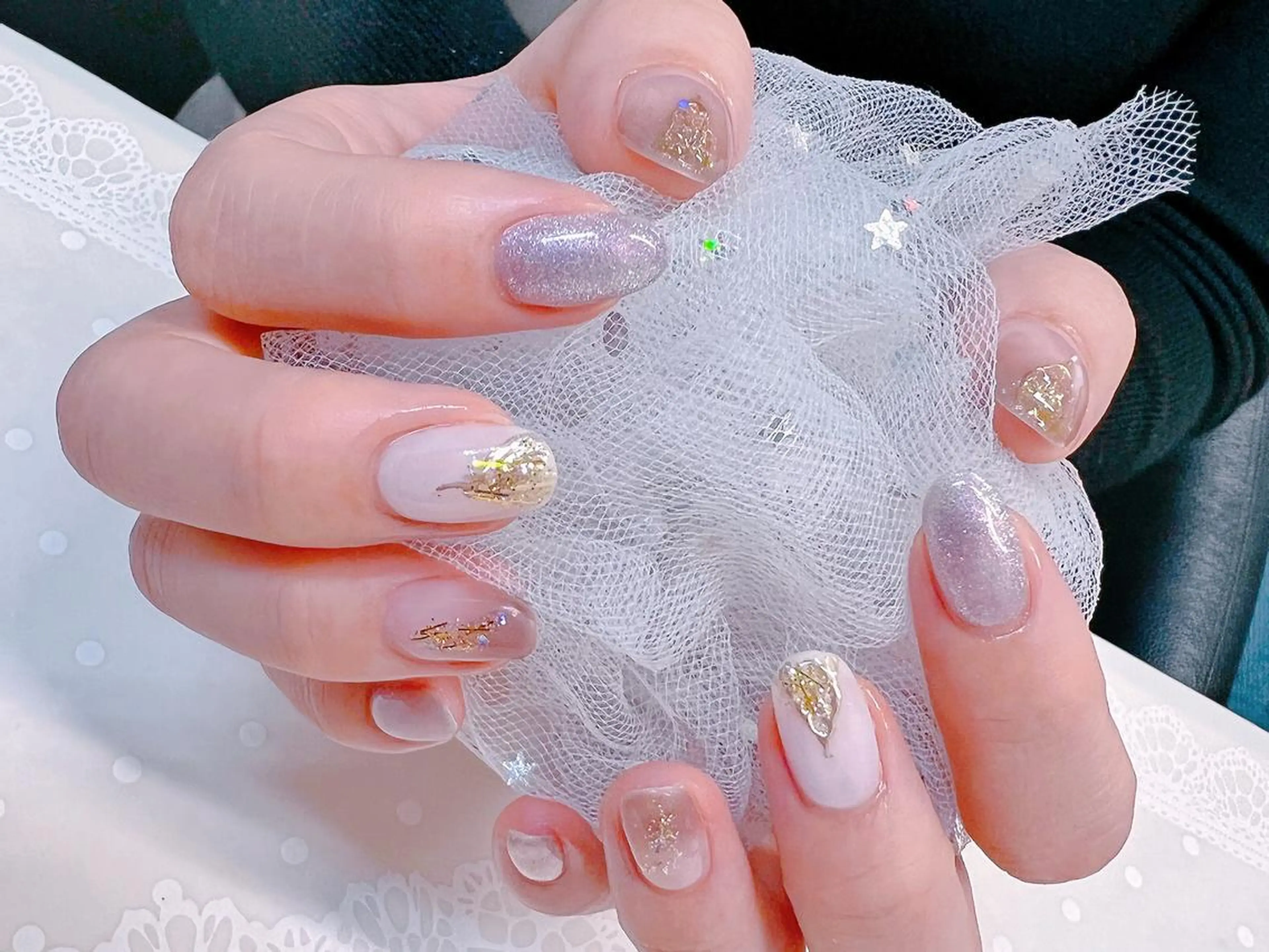 ジェルネイル☆プレミアムコース、店内サンプルから☆カラー変更🆗 パラジェルベース変更可🆗初回ソフトジェルオフ無料の写真