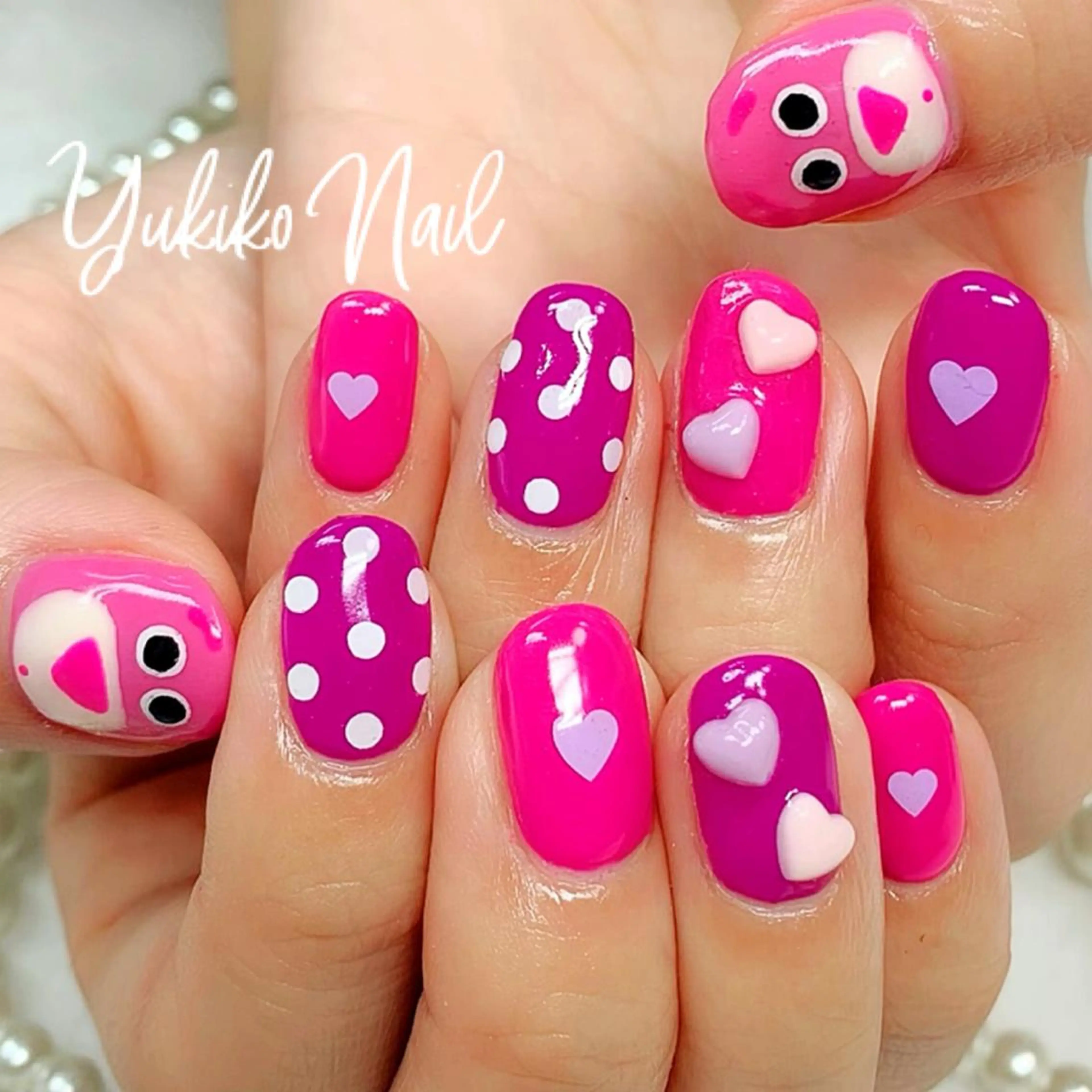 ネイル 持ち込み ユキコ ネイルのネイルデザイン