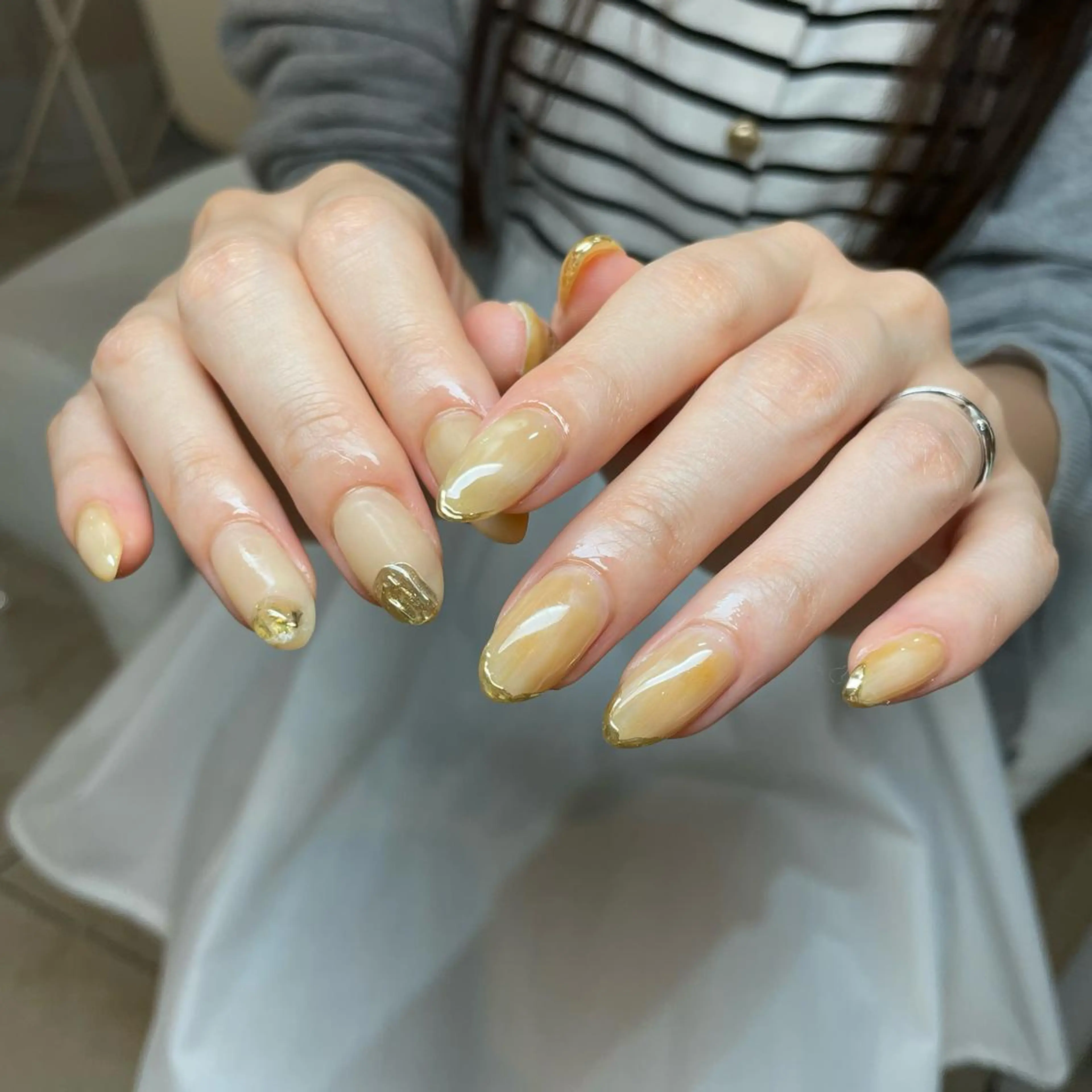 ネイル ハンドネイル フットネイル Beauty Salon GIGI所属・GIGI AYA🦋のネイルデザイン