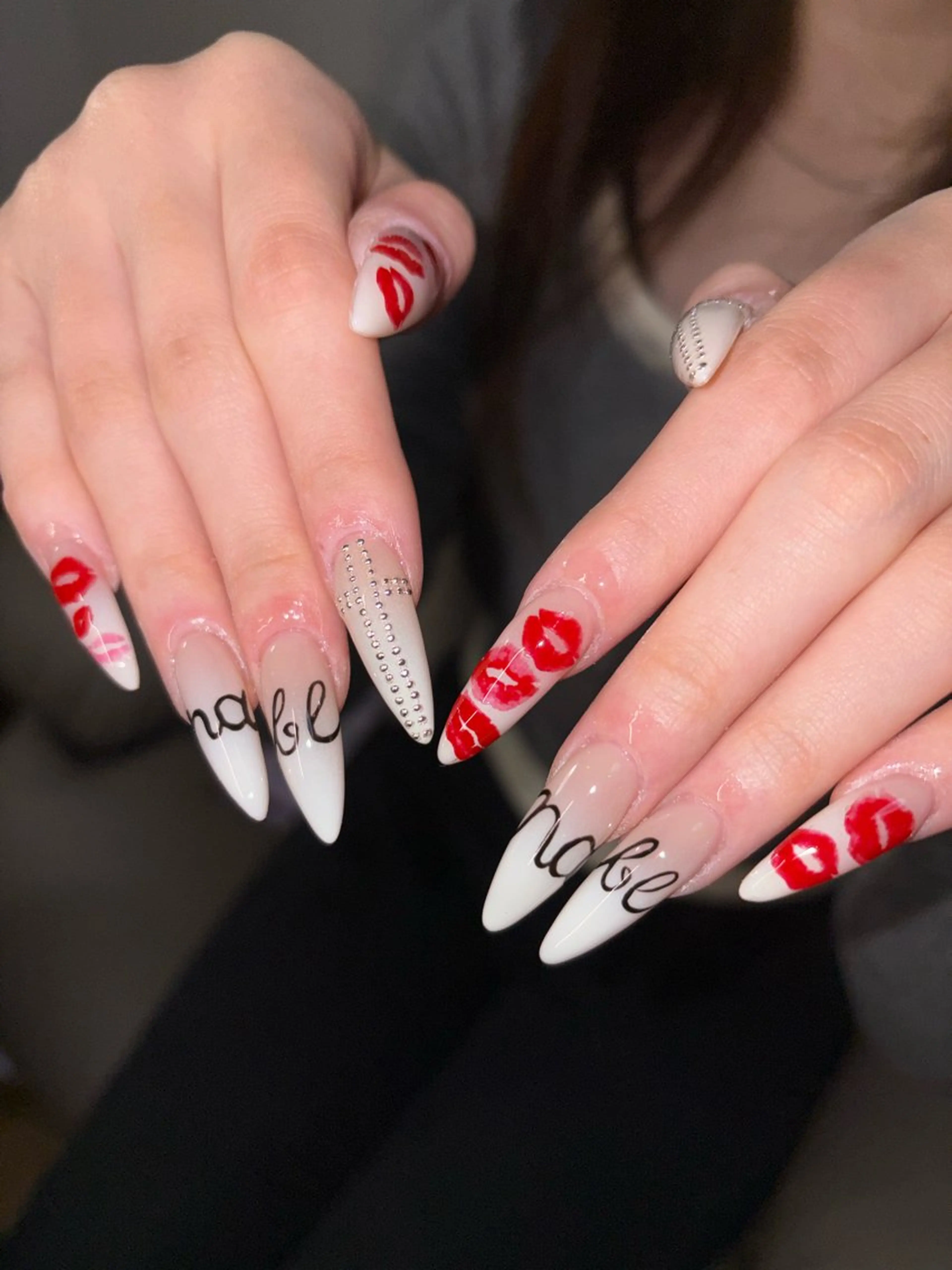 ネイル ハンドネイル ⟡.·coco⟡.· 年始予約解放中のネイルデザイン