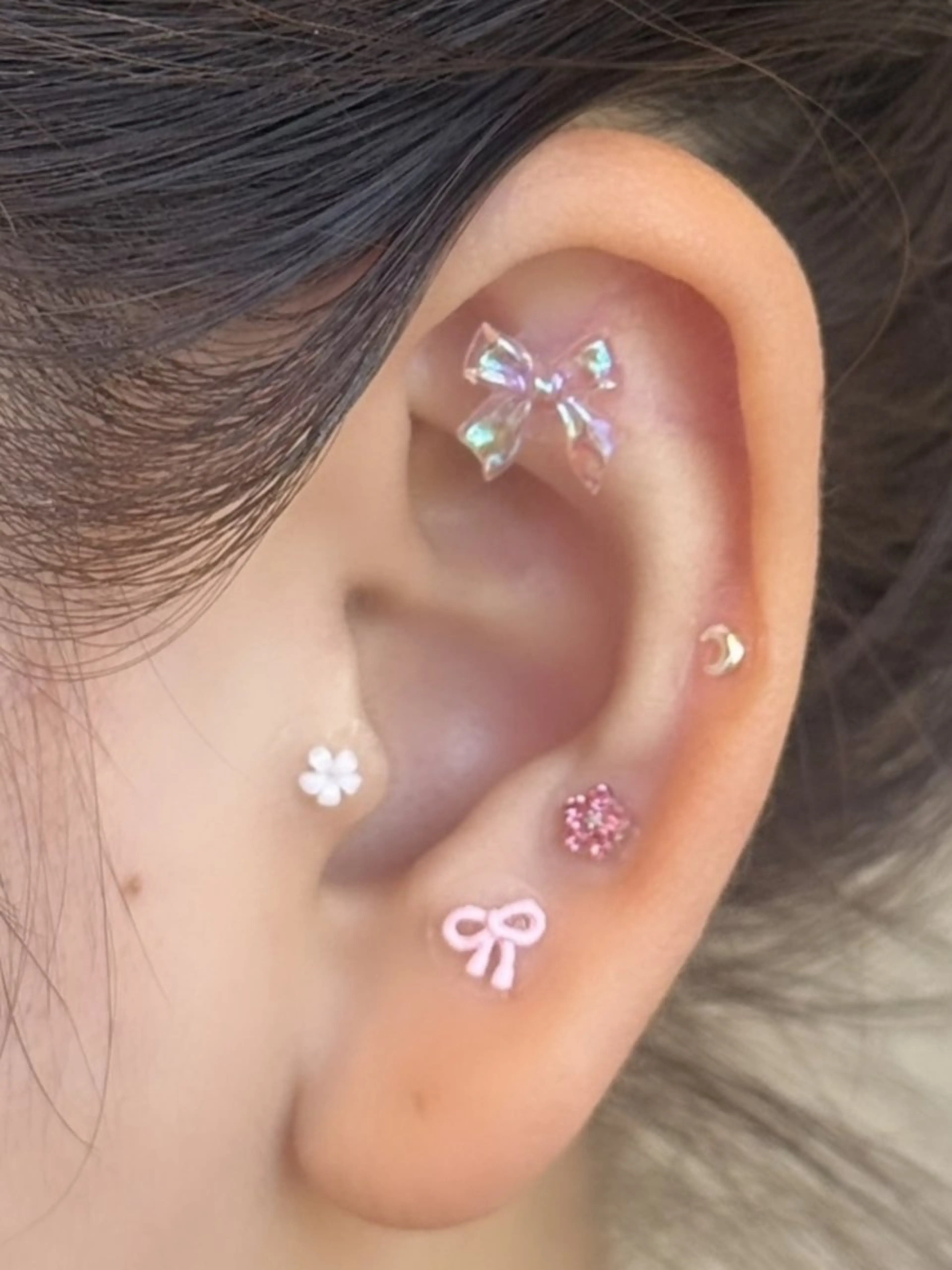 耳つぼジュエリー💎10粒までの写真