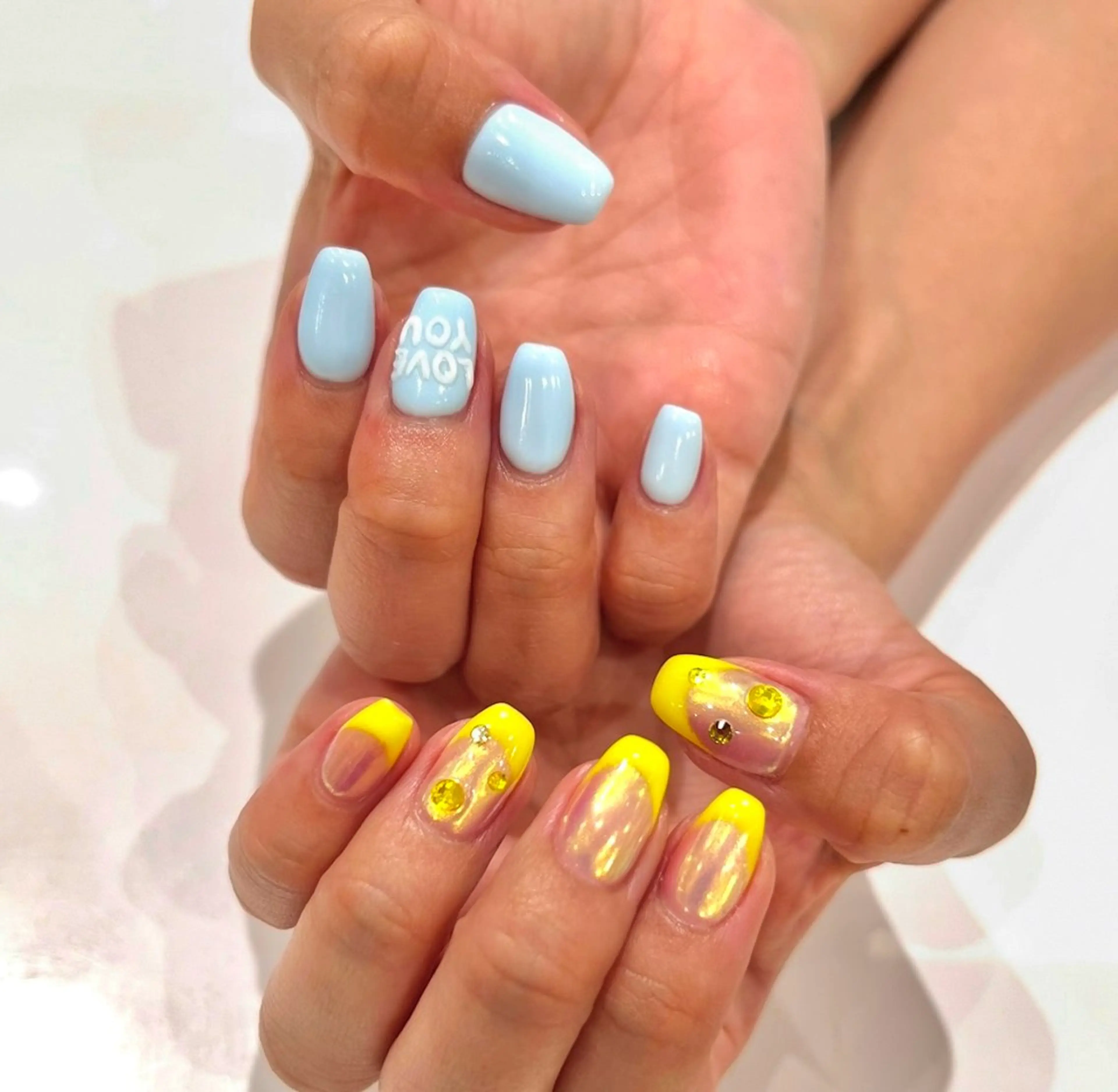 ネイル ハンドネイル AURORA eyelash&nail salon アメ村店所属・🌏AURORA | RiRi🪐のネイルデザイン