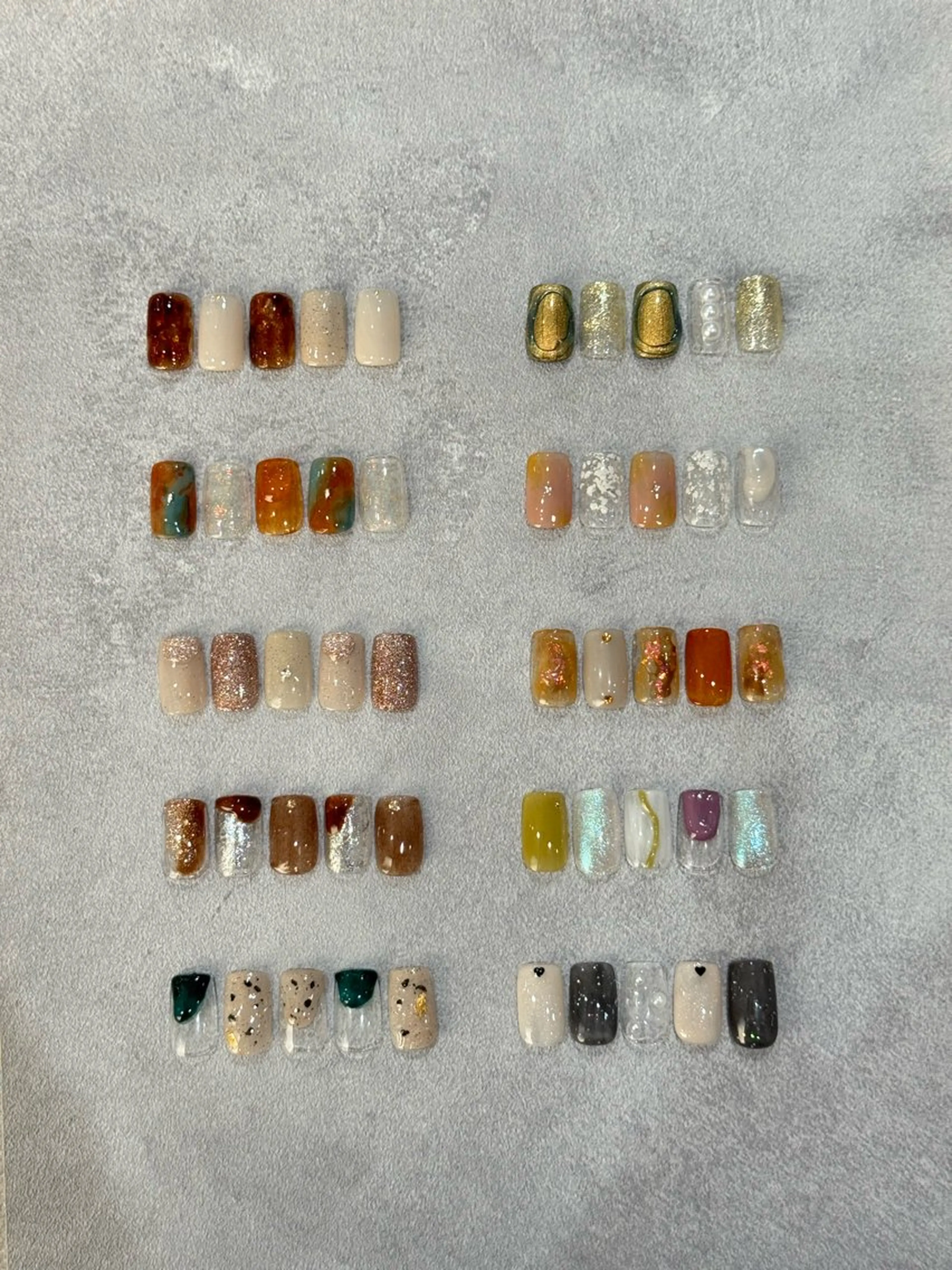 12月限定特別価格💡秋のnuanceDesignサンプル🍁付け替えオフ無料🪽の写真