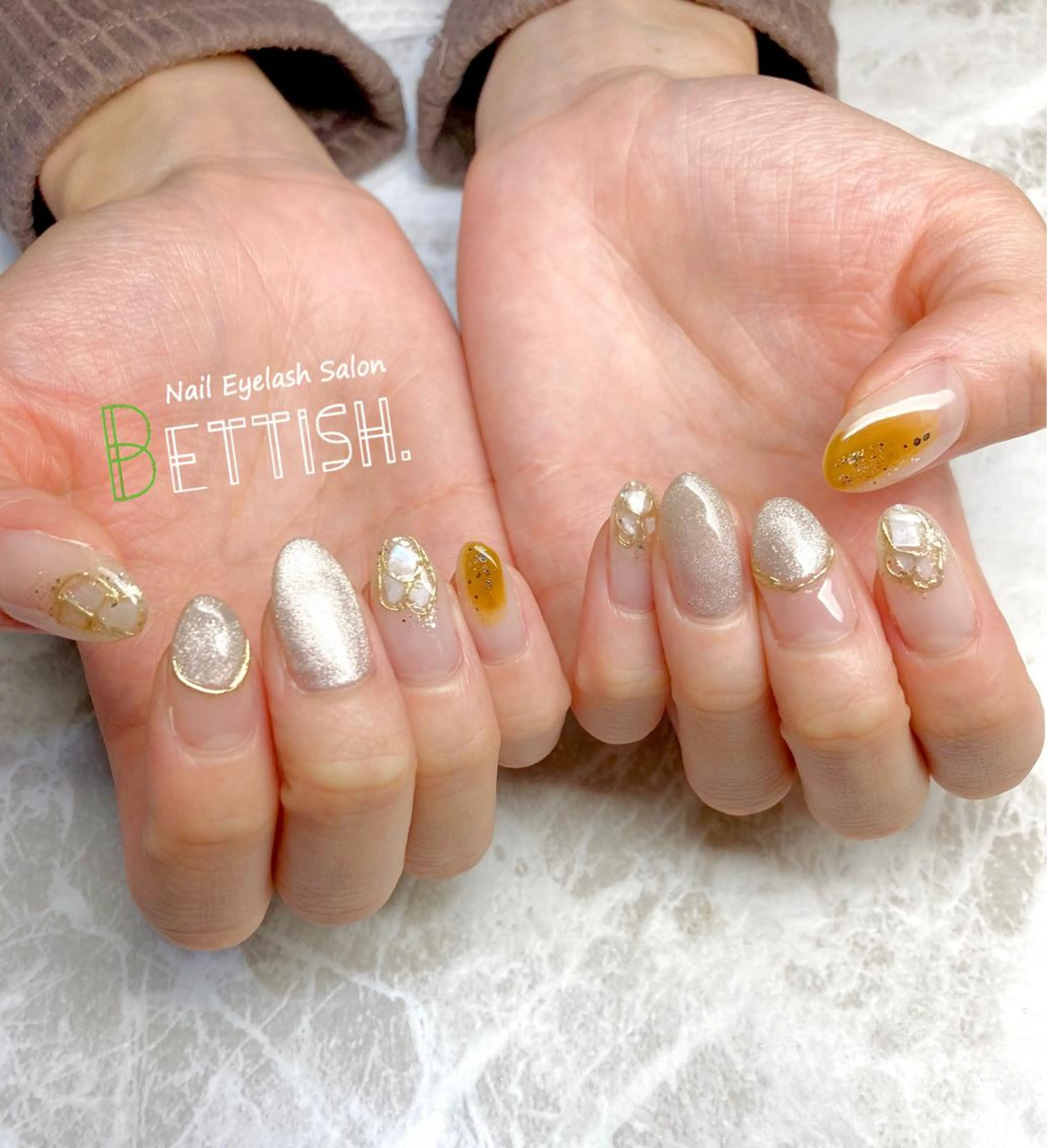 ネイル ハンドネイル BETTISH. KUMIKO☺︎︎のネイルデザイン