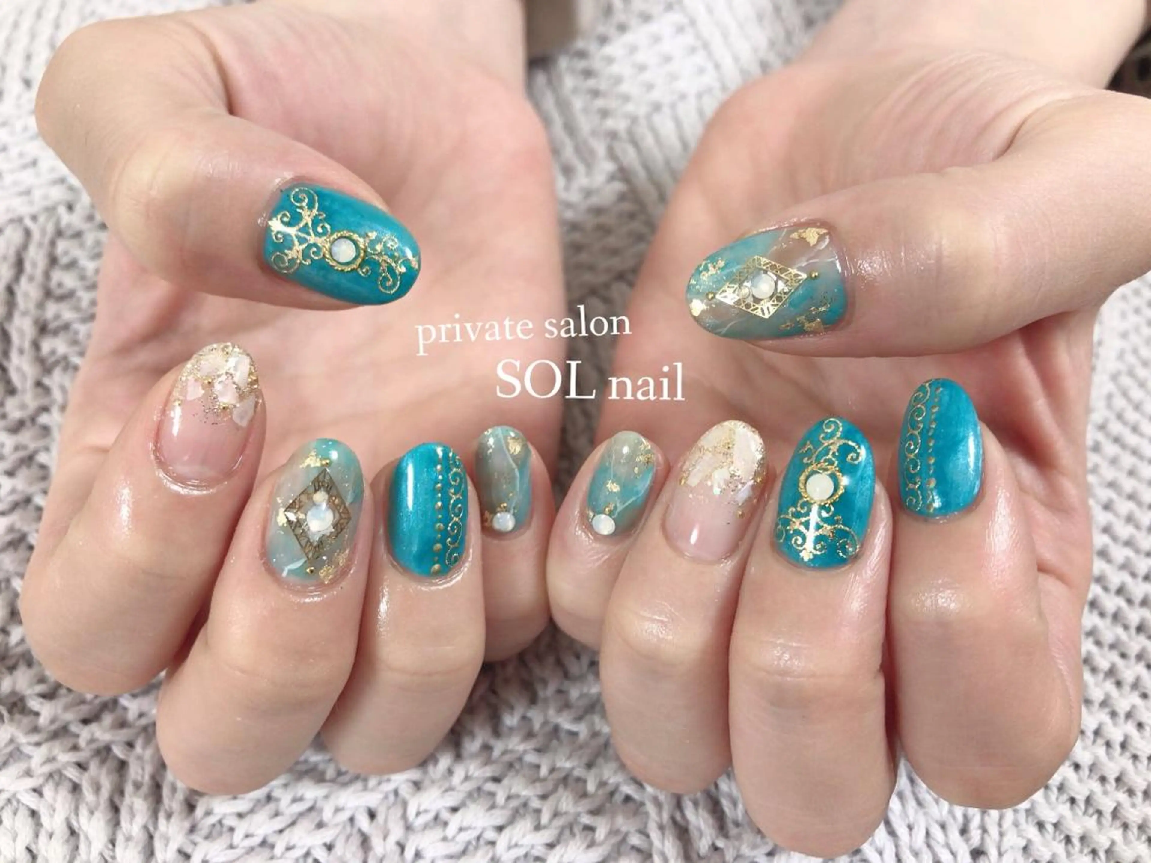 ネイル SOL NAILのネイルデザイン