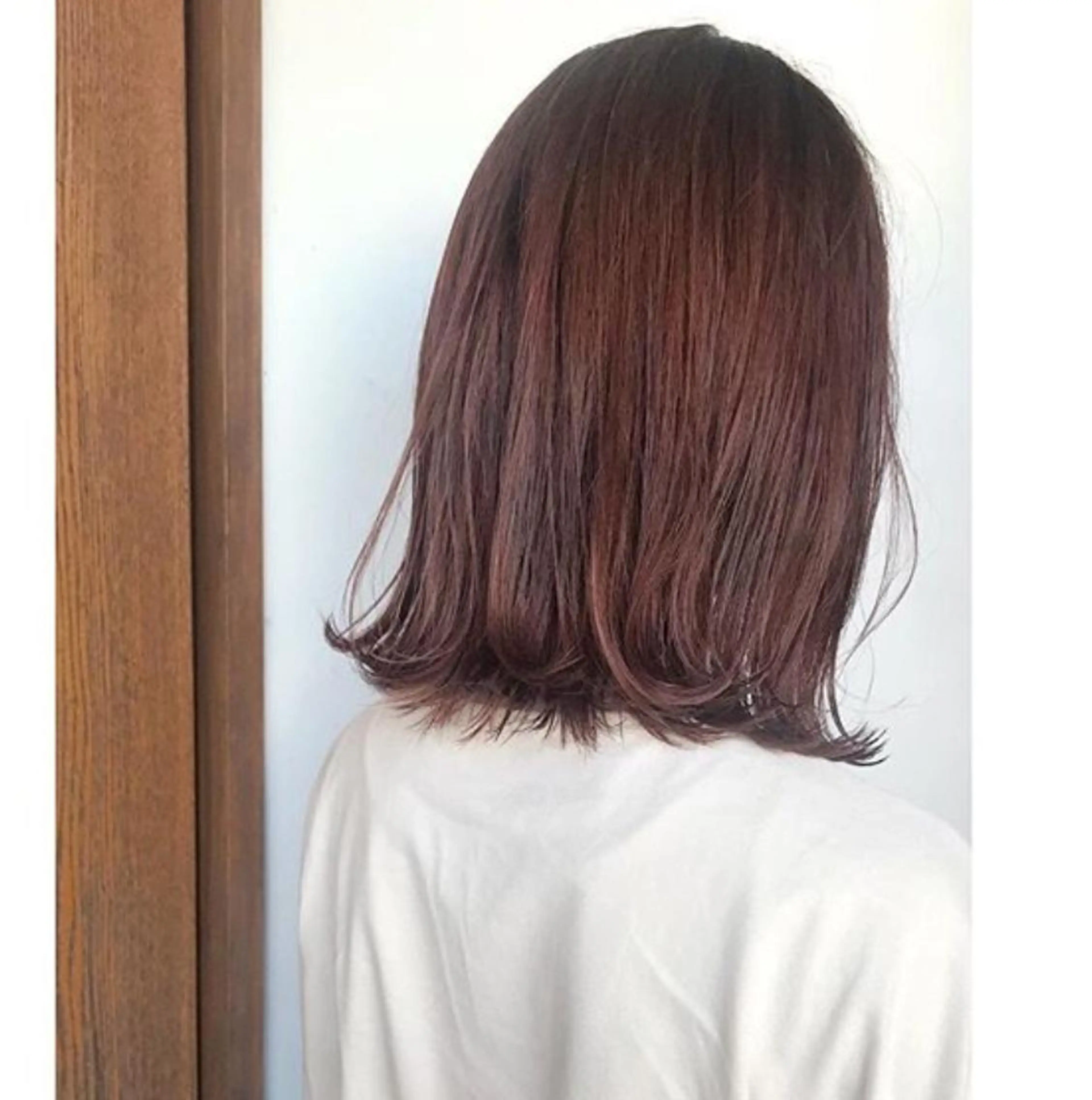 ミディアム カラー ヘアアレンジ glad hairのヘアスタイル