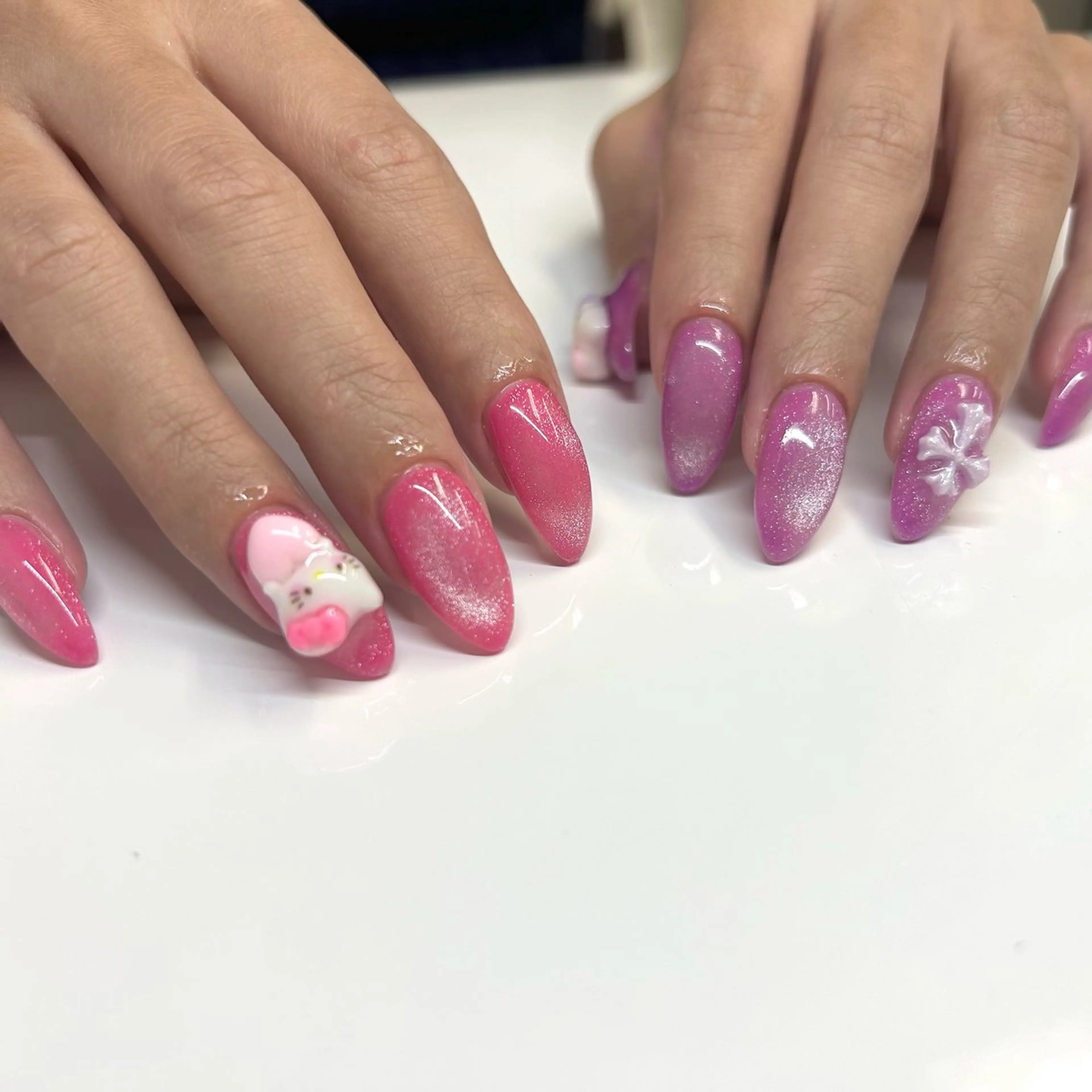 ネイル ハンドネイル mark by 7 LOOKS yukaのネイルデザイン