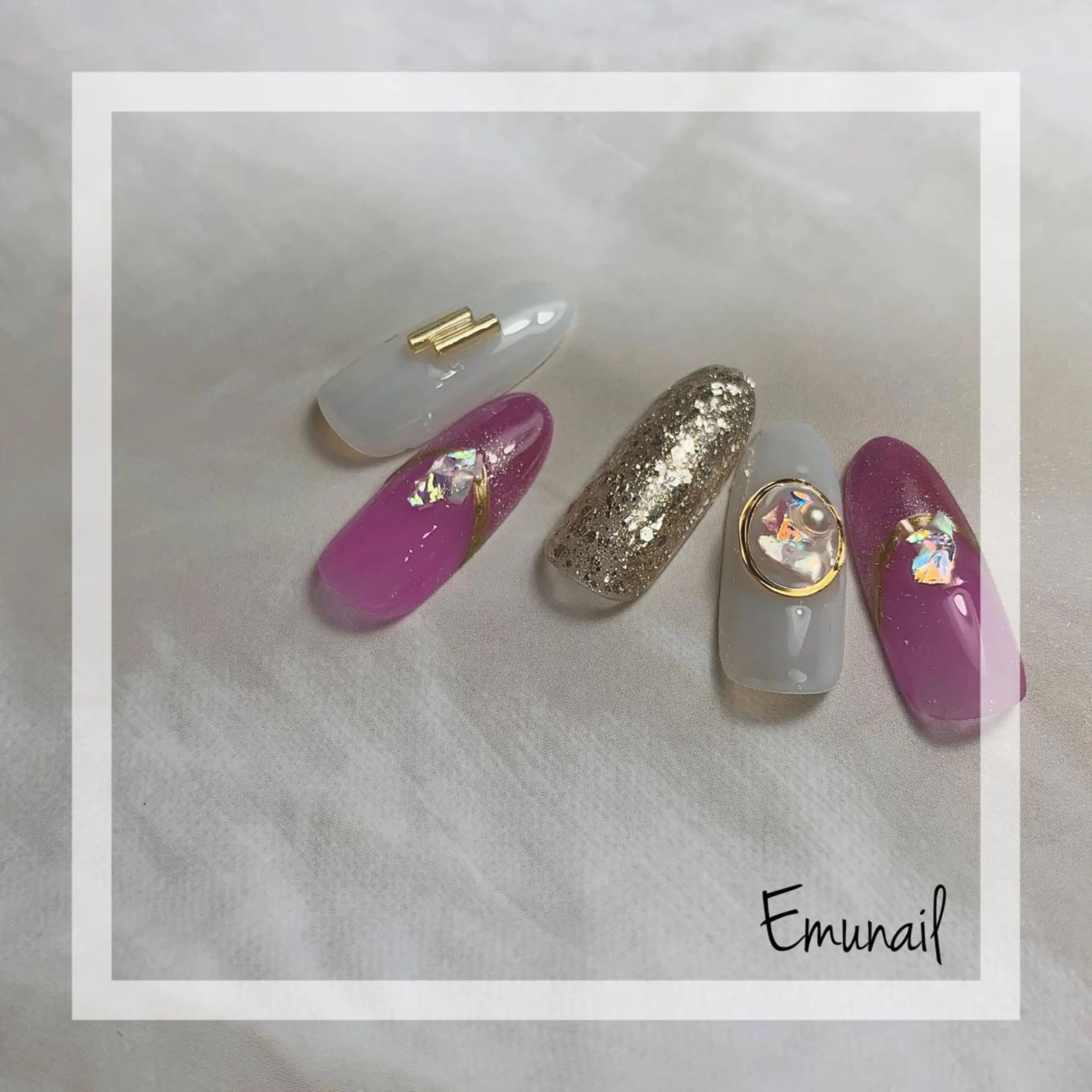 ネイル ハンドネイル Emu Nailのネイルデザイン