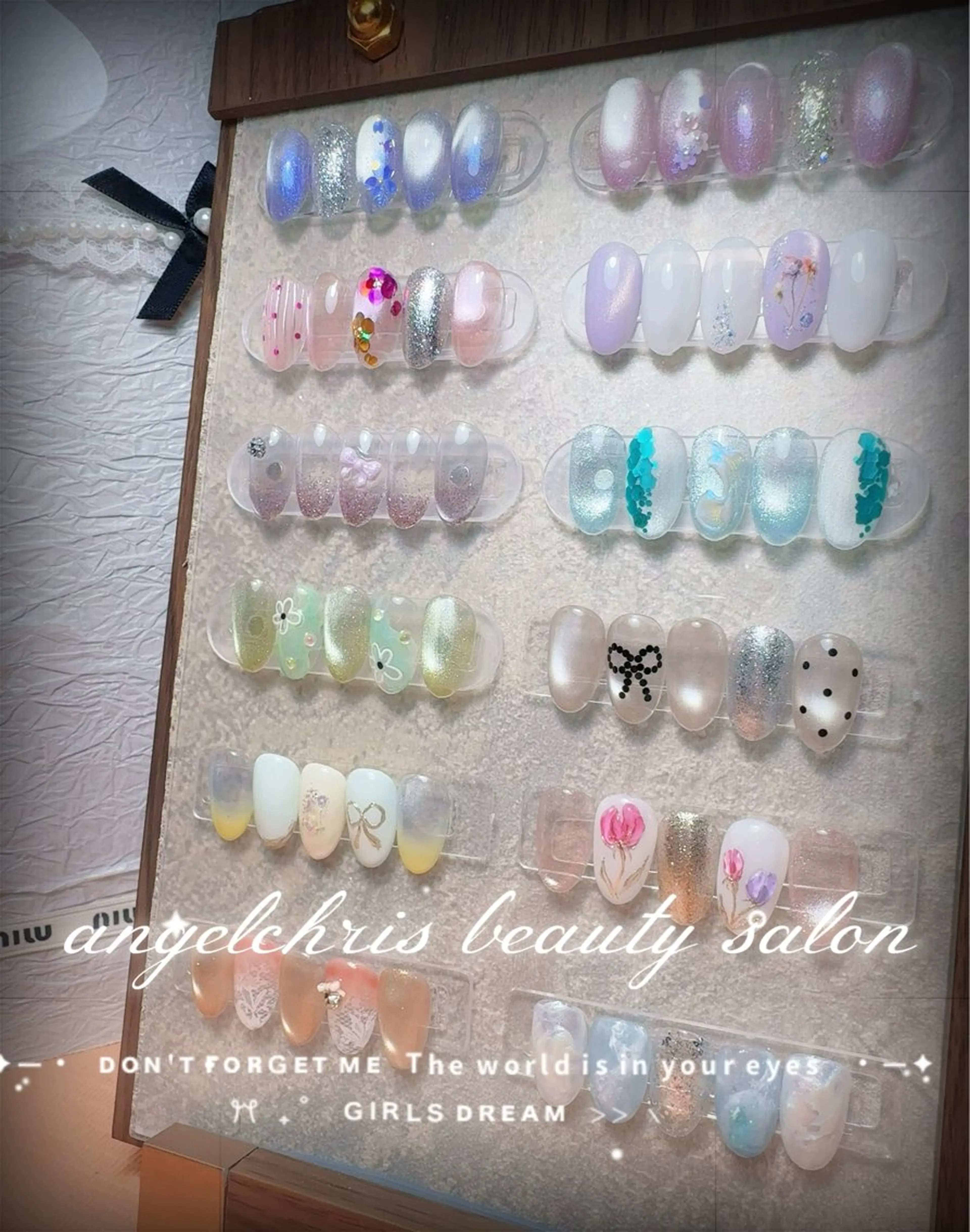 ネイル ハンドネイル AngelChris ビューティーサロンのネイルデザイン