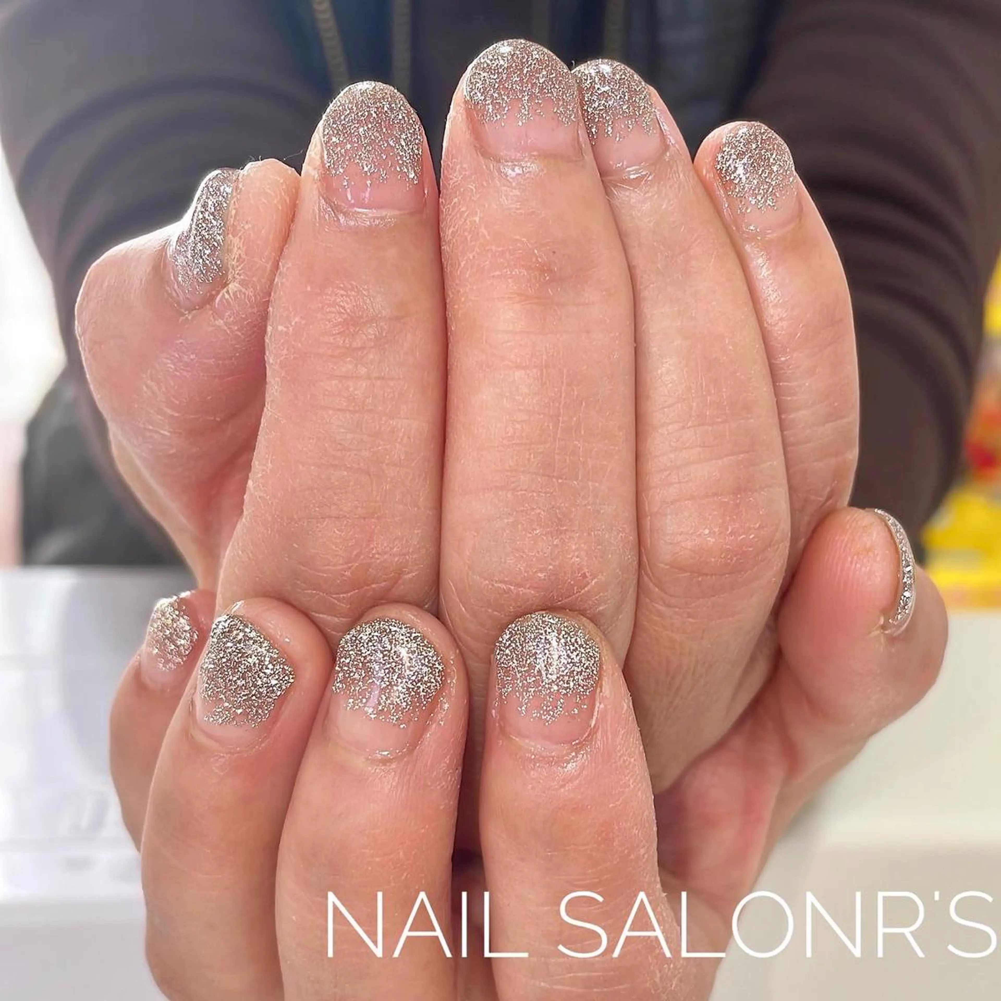 ネイル フラッシュネイル グラデーション ラメ(グリッター) ラメグラデーション nail salon R'sのネイルデザイン